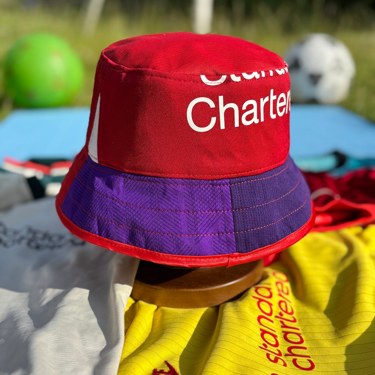 Liverpool bucket hat (adult 62-63 cm) - handmade from original shirts
