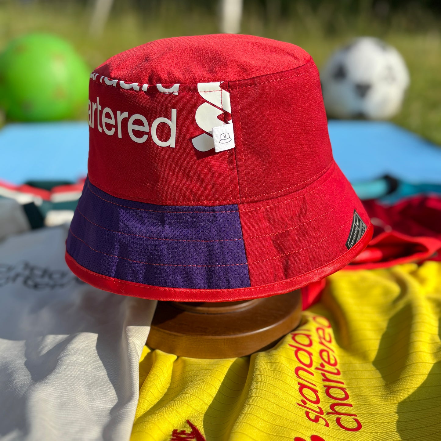 Liverpool bucket hat (adult 62-63 cm) - handmade from original shirts