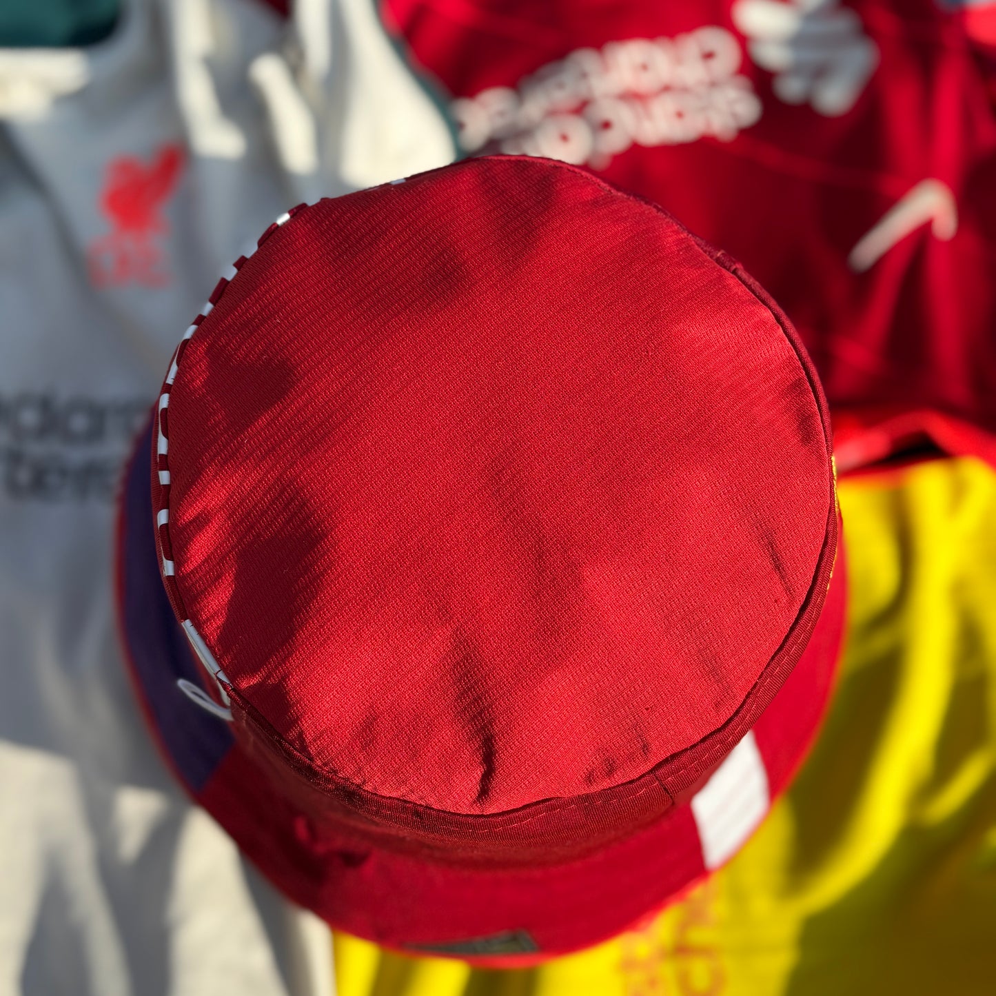 Liverpool bucket hat (adult 62-63 cm) - handmade from original shirts
