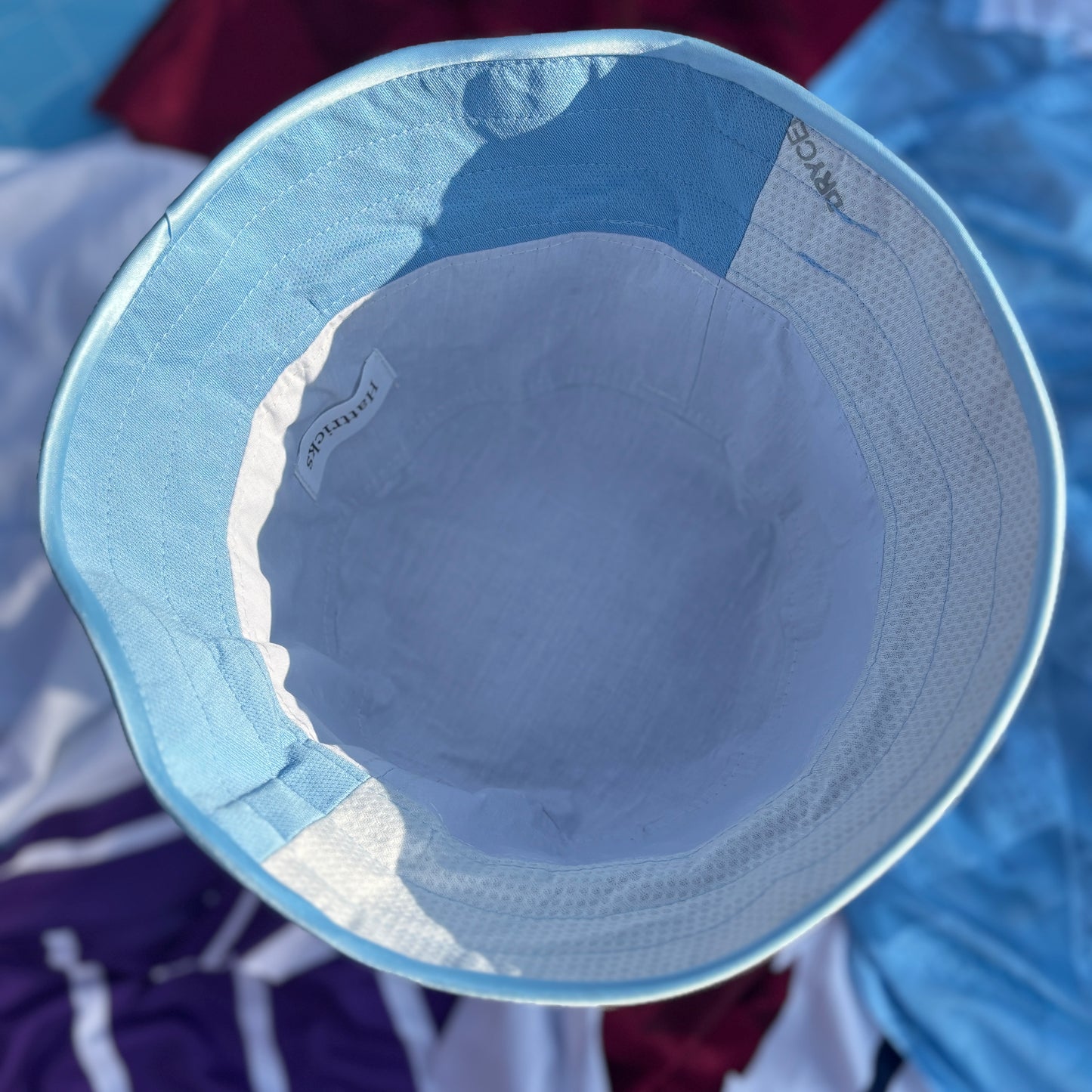 Manchester City bucket hat (adult 62-63cm) - handmade from original shirts