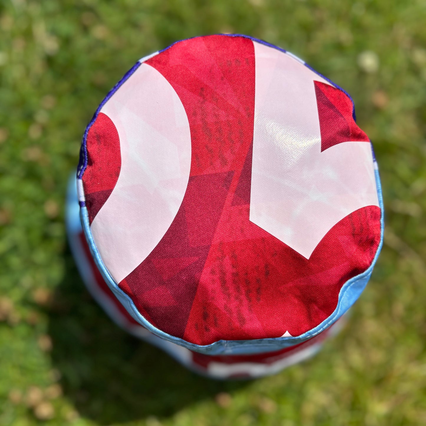 Oasis x Manchester City bucket hat (adult 62-63cm) - handmade from original shirts