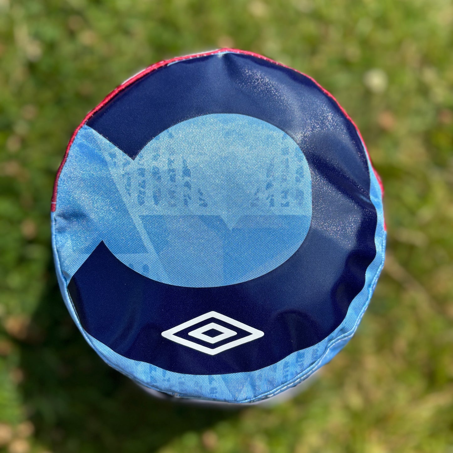 Oasis x Manchester City bucket hat (adult 62-63cm) - handmade from original shirts