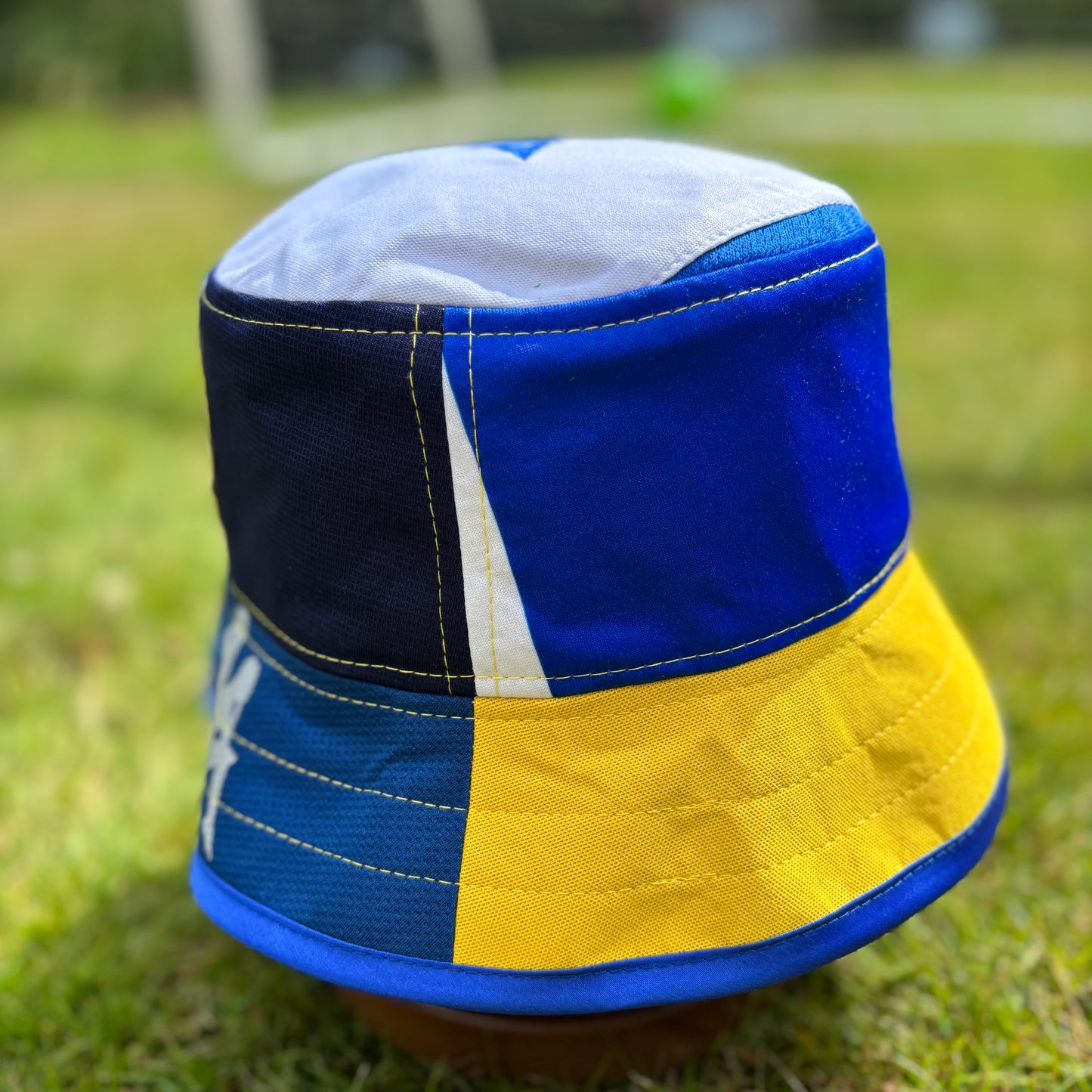 Chester FC bucket hat (adult 62-63 cm) - handmade from original shirts