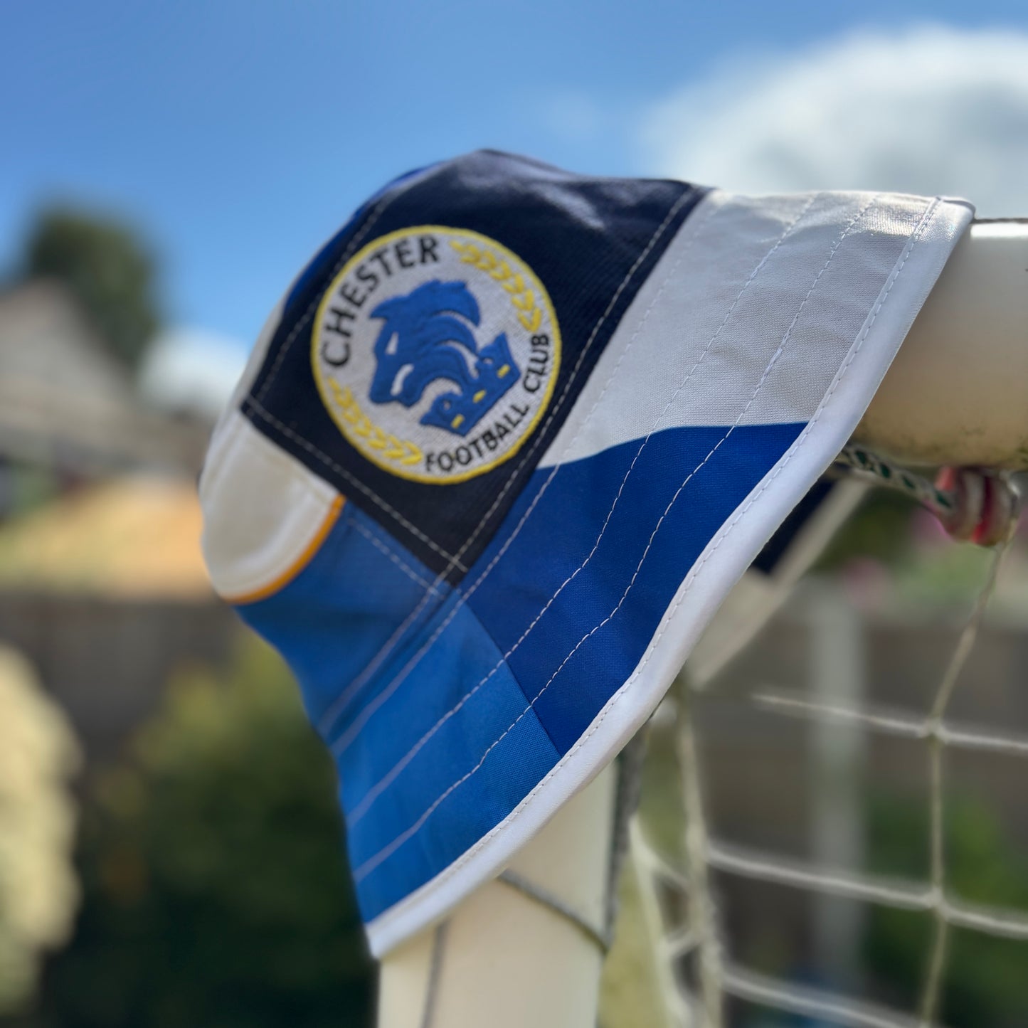 Chester FC bucket hat (adult 62-63 cm) - handmade from original shirts