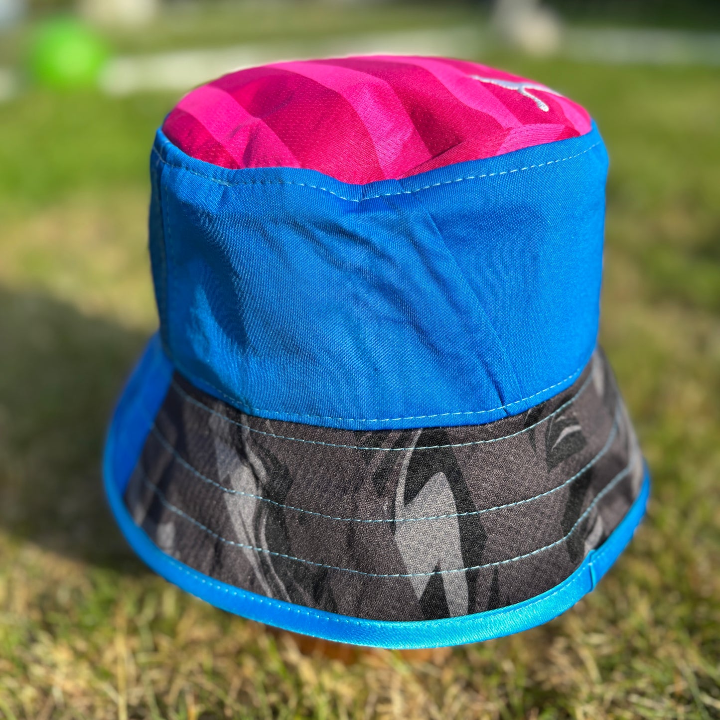 Stockport County bucket hat (adult 62-63 cm) - handmade from original shirts