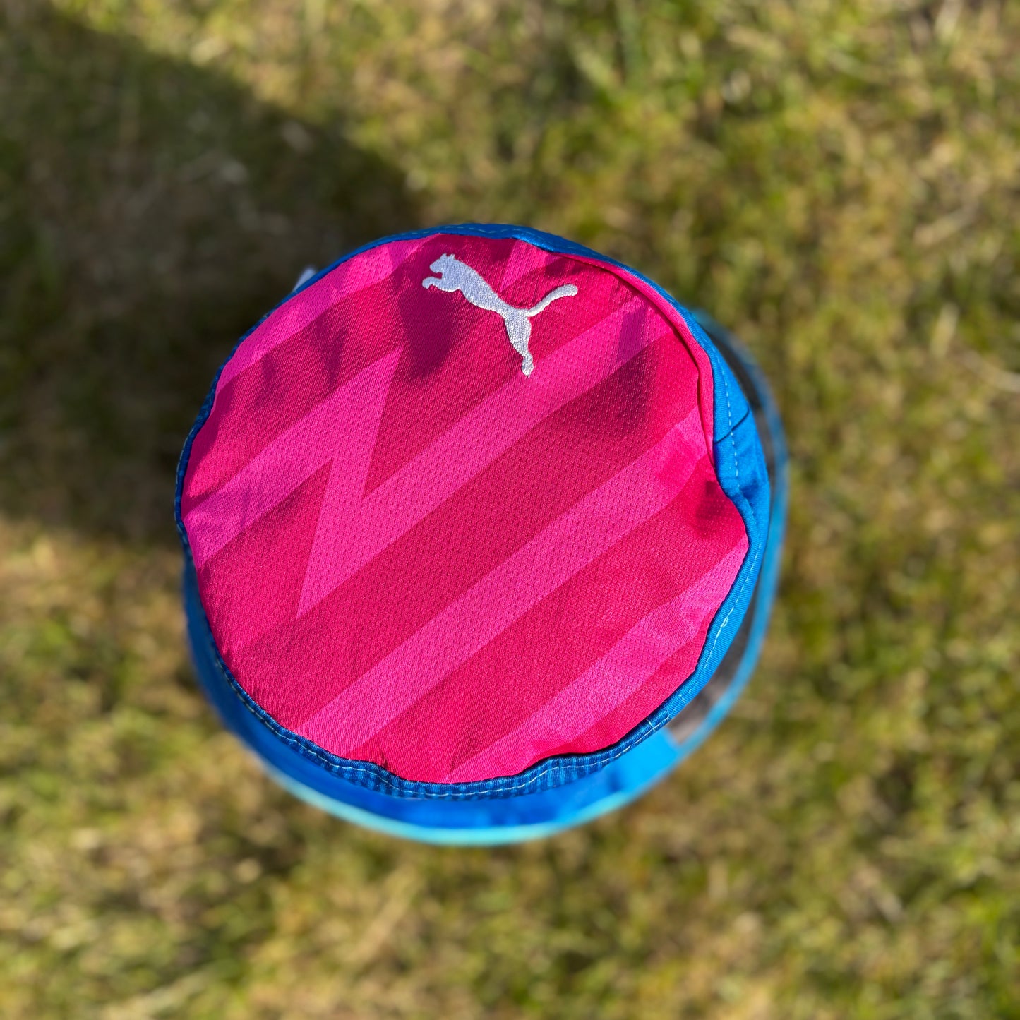 Stockport County bucket hat (adult 62-63 cm) - handmade from original shirts