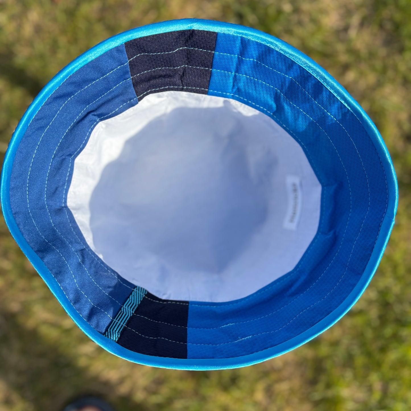 Stockport County bucket hat (adult 62-63 cm) - handmade from original shirts