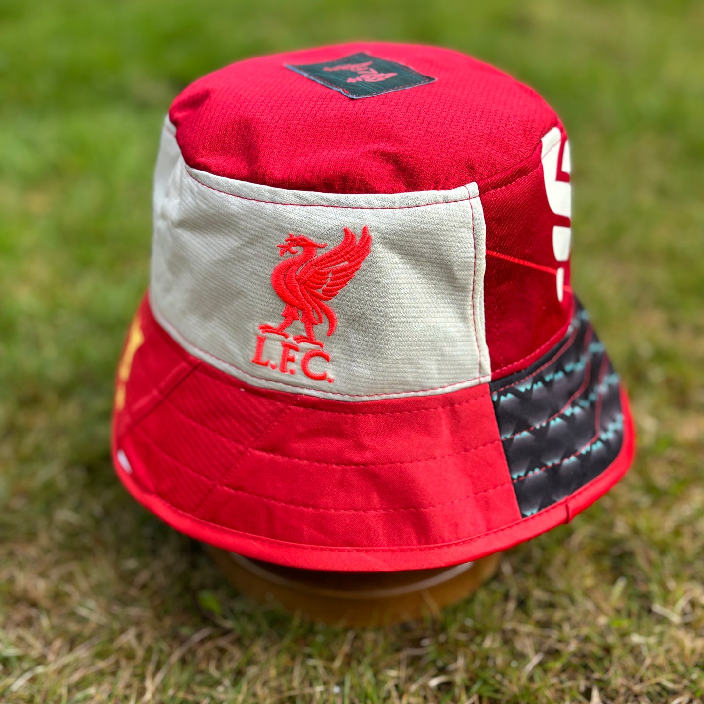 Liverpool bucket hat (adult 62-63 cm) - handmade from original shirts