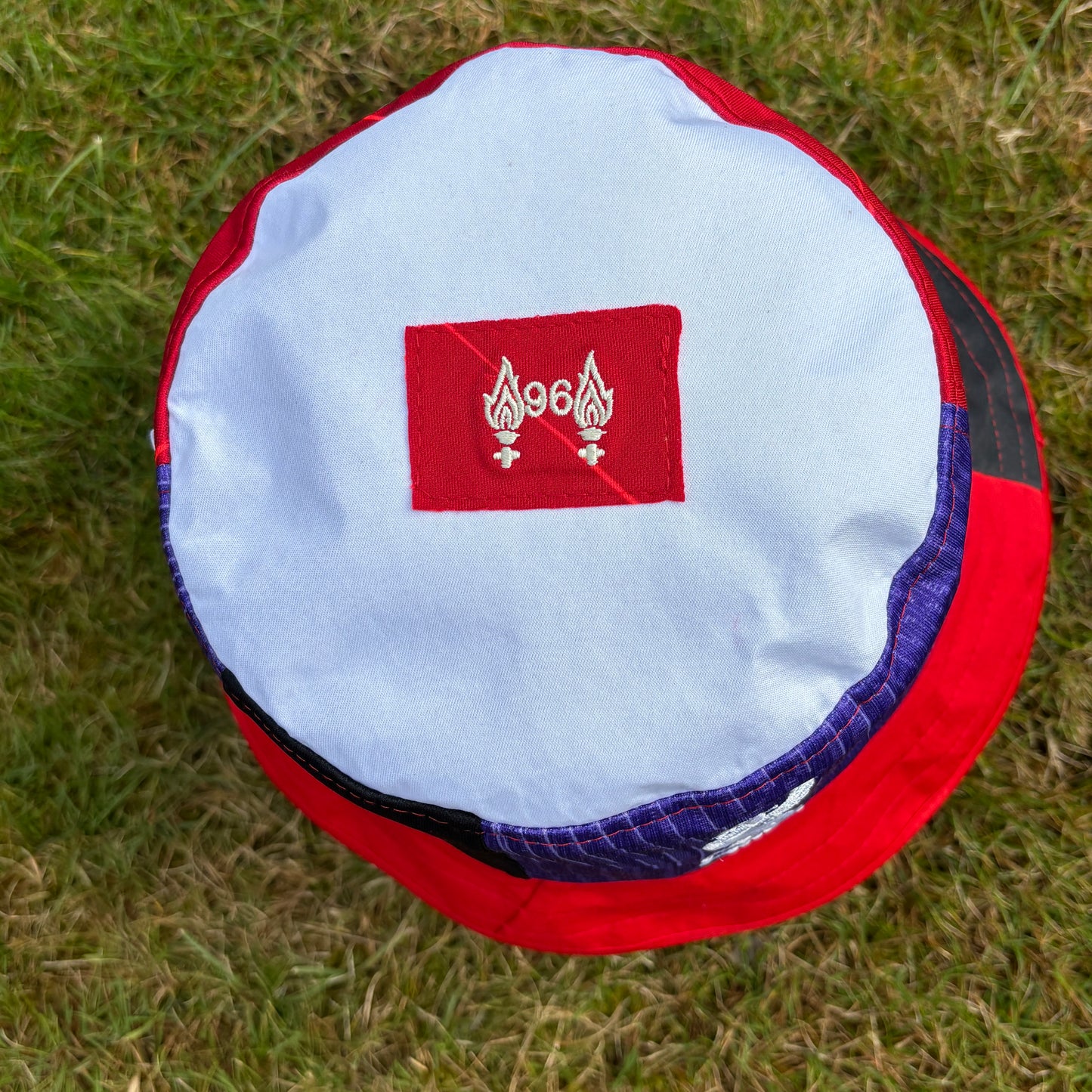 Liverpool bucket hat (adult 62-63 cm) - handmade from original shirts