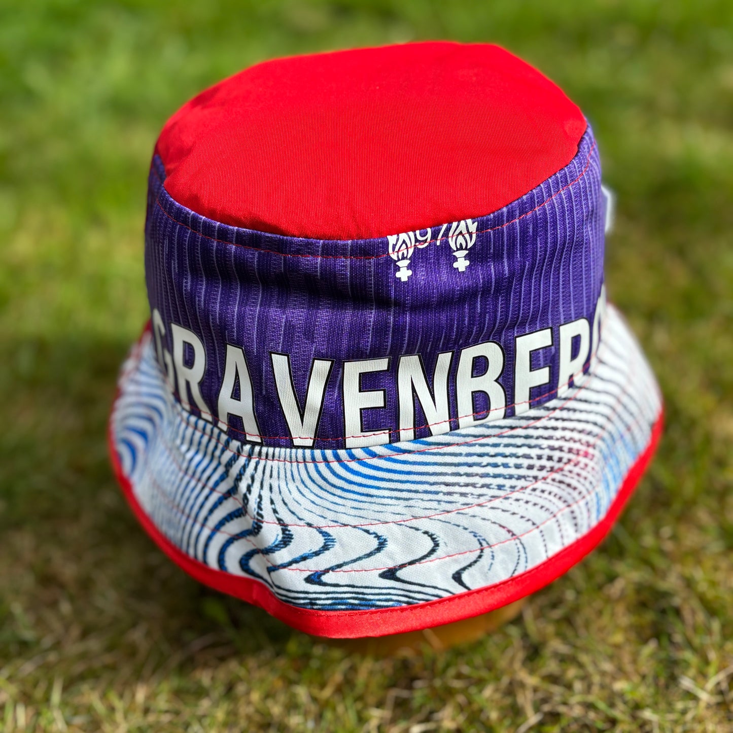 Liverpool bucket hat (adult 62-63 cm) - handmade from original shirts