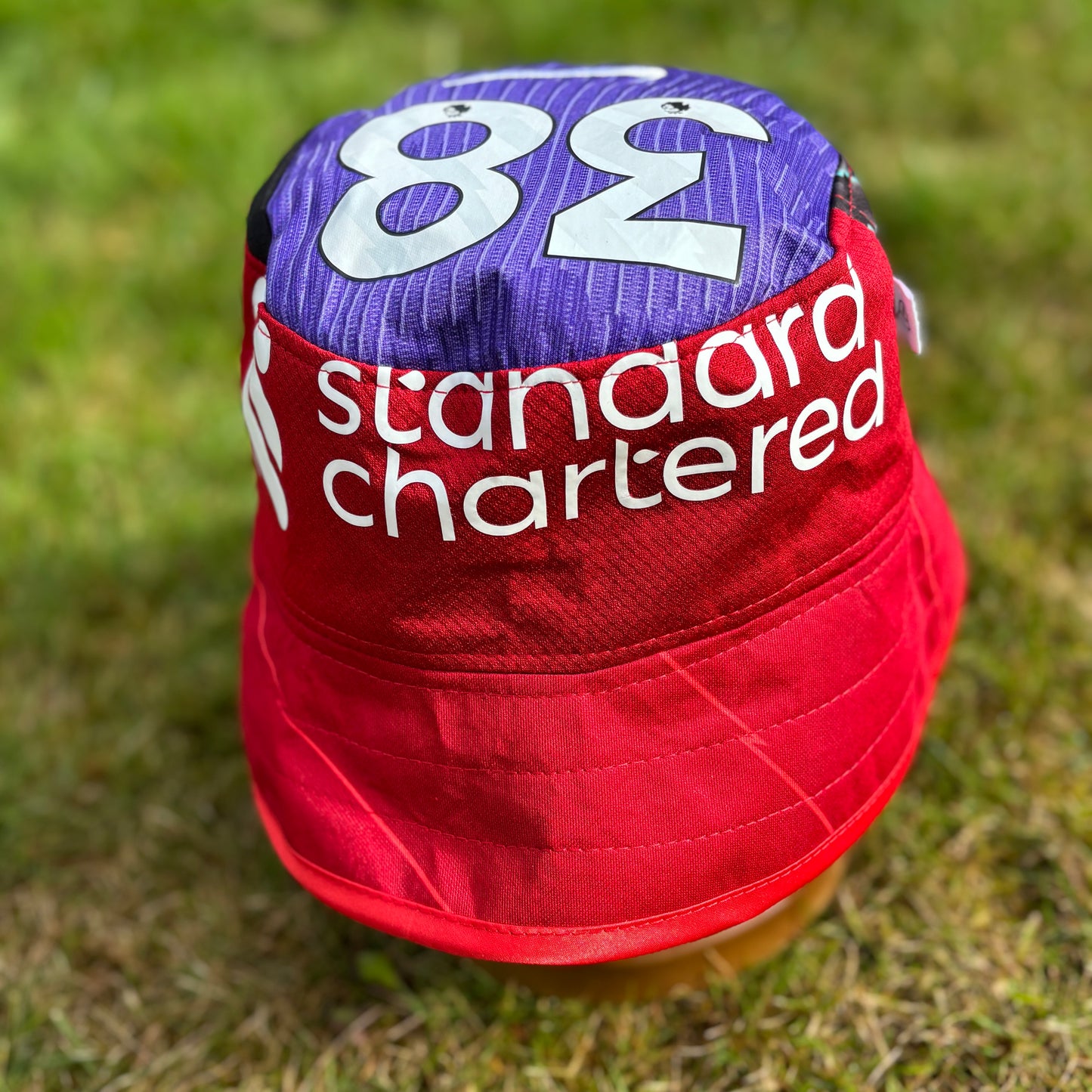 Liverpool bucket hat (youth/small adult 59-60 cm) - handmade from original shirts