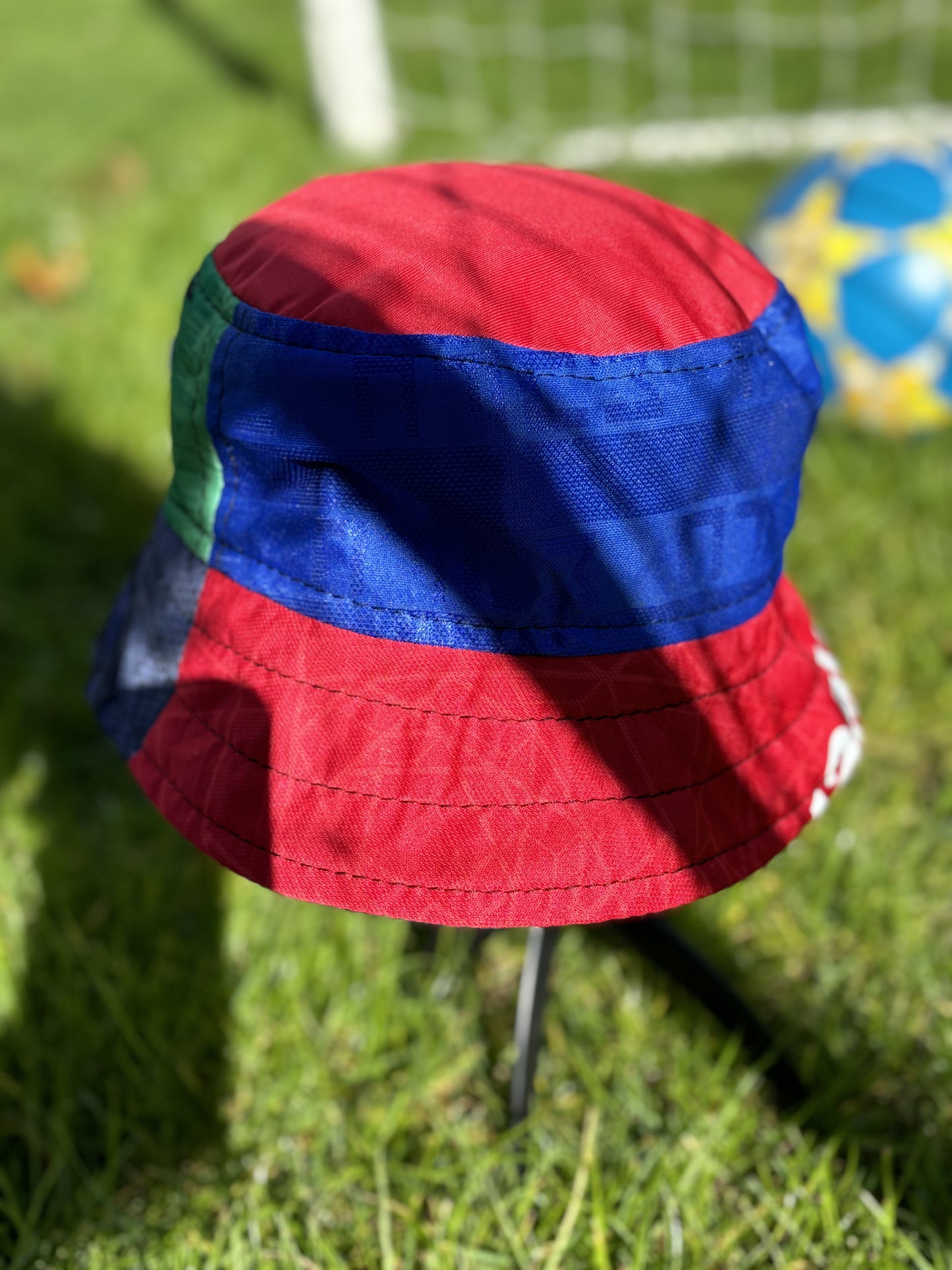 Manchester United bucket hat (Adult 62cm) - made from original shirts
