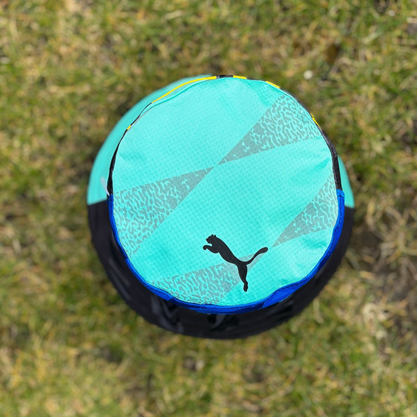 Stockport County bucket hat (adult 62-63 cm) - handmade from original shirts