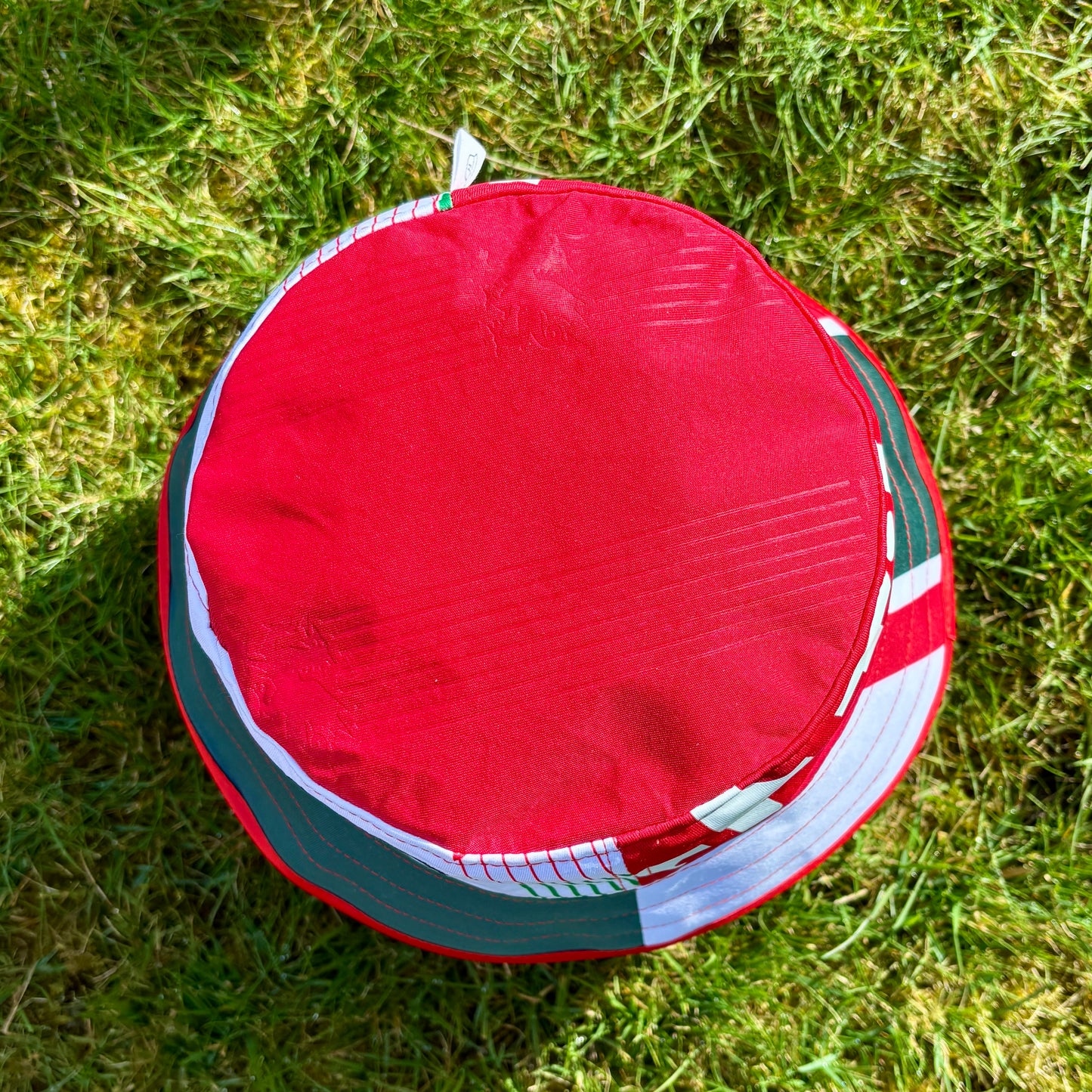 Wrexham bucket hat (adult 62-63 cm) - handmade from original shirts