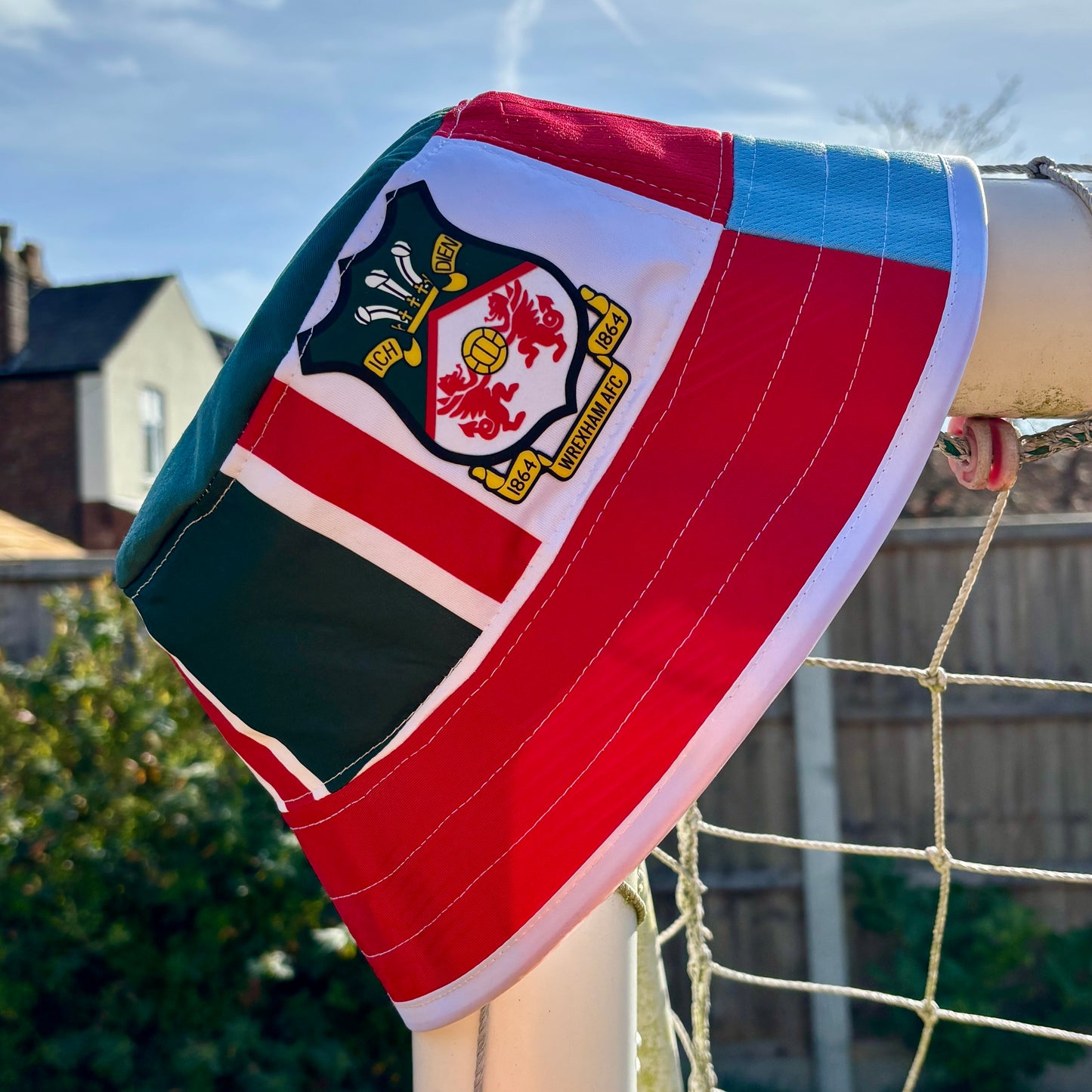 Wrexham bucket hat (adult 62-63 cm) - handmade from original shirts