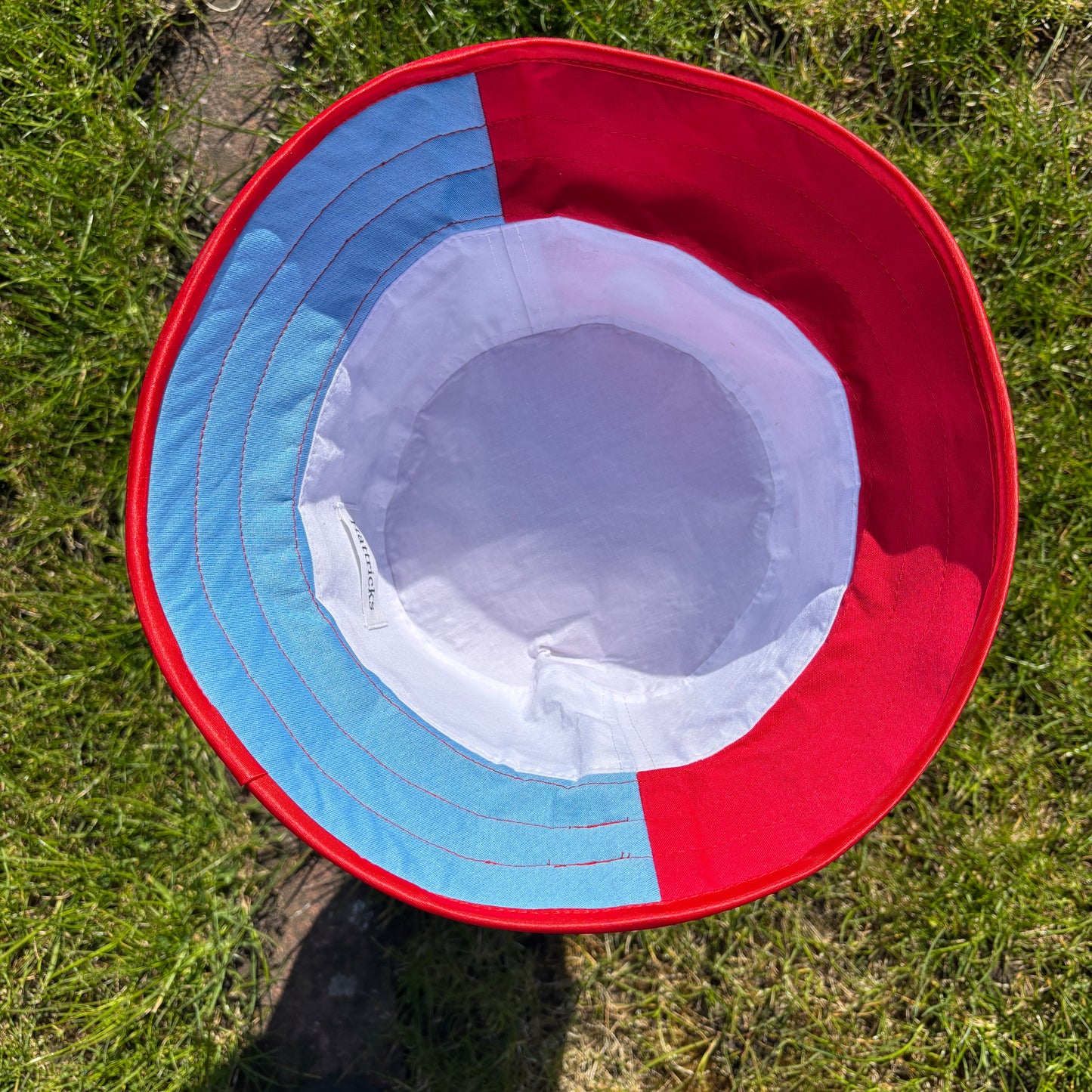 Wrexham bucket hat (adult 62-63 cm) - handmade from original shirts