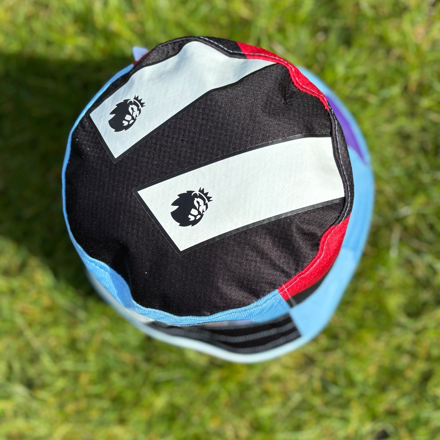 Manchester City bucket hat (adult) - handmade from original shirts