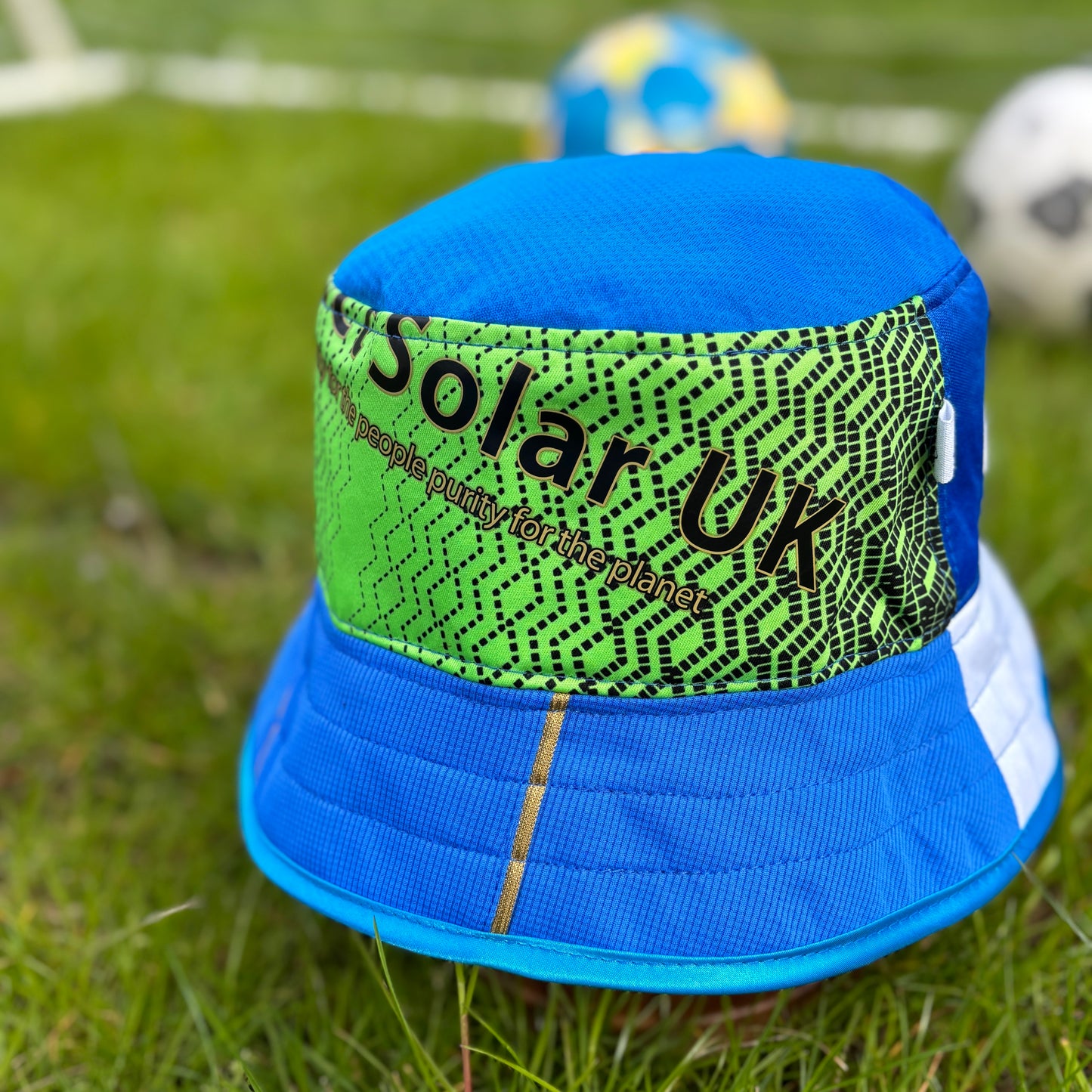 Stockport County bucket hat (adult 62-63 cm) - handmade from original shirts