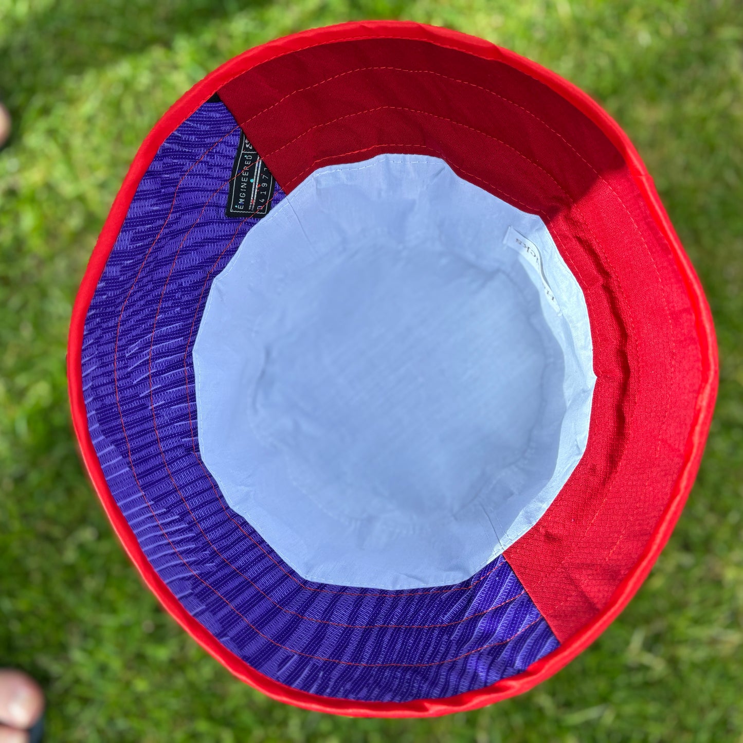 Liverpool bucket hat (adult 62-63 cm) - handmade from original shirts
