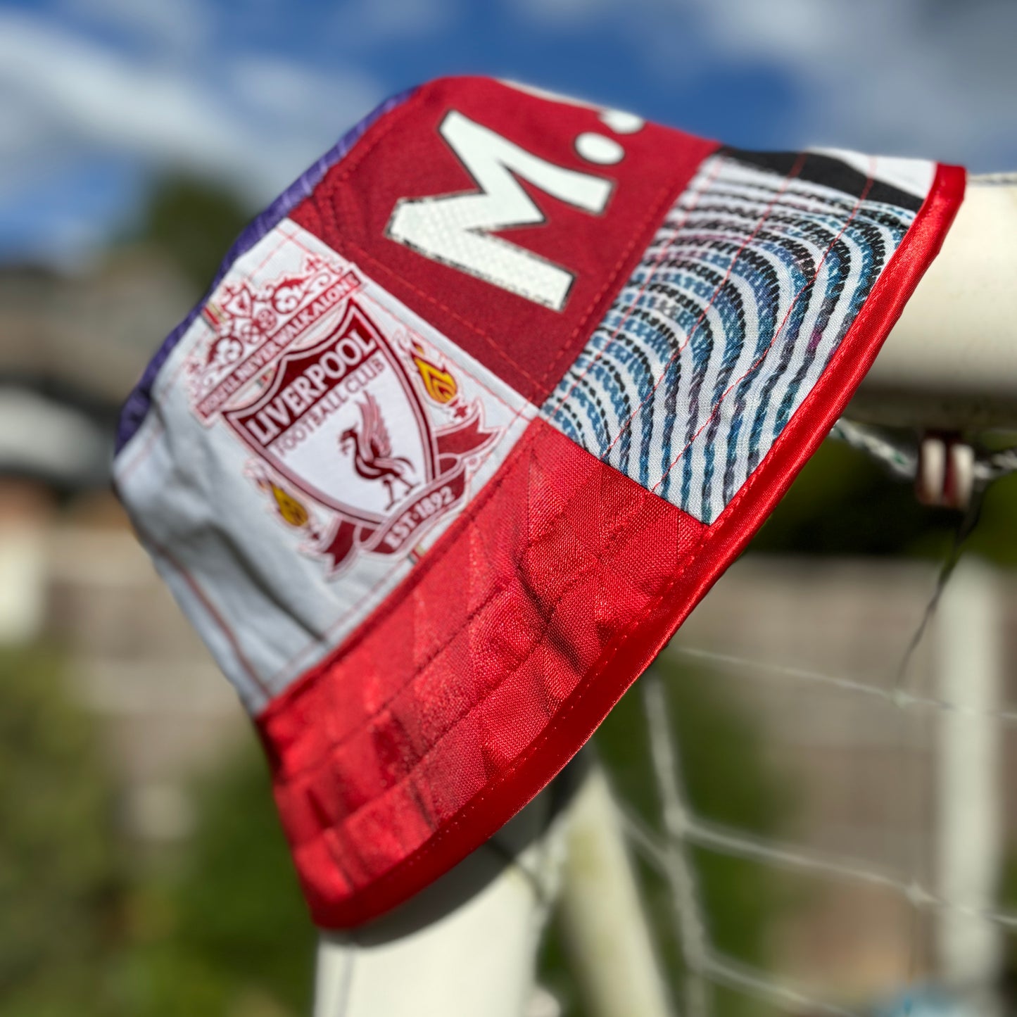 Liverpool bucket hat (adult 62-63 cm) - handmade from original shirts