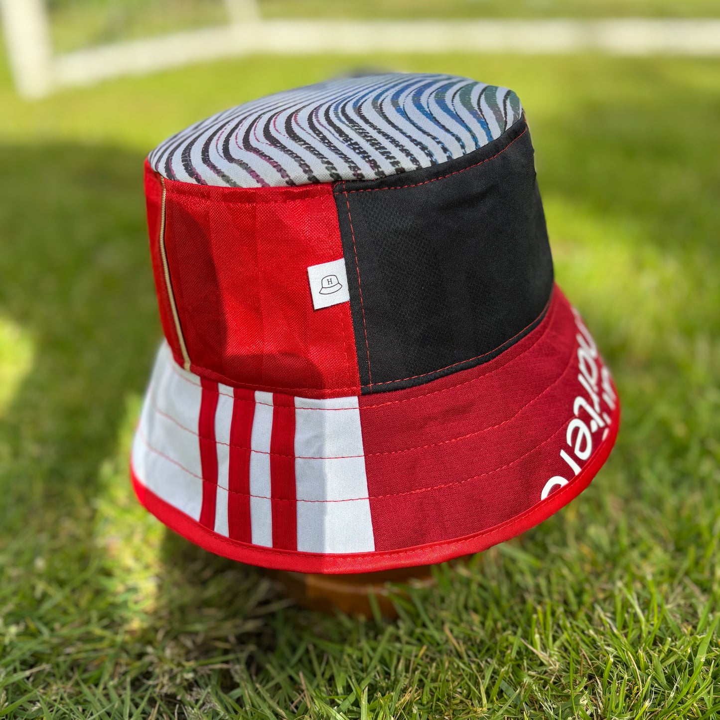 Liverpool bucket hat (adult 62-63 cm) - handmade from original shirts