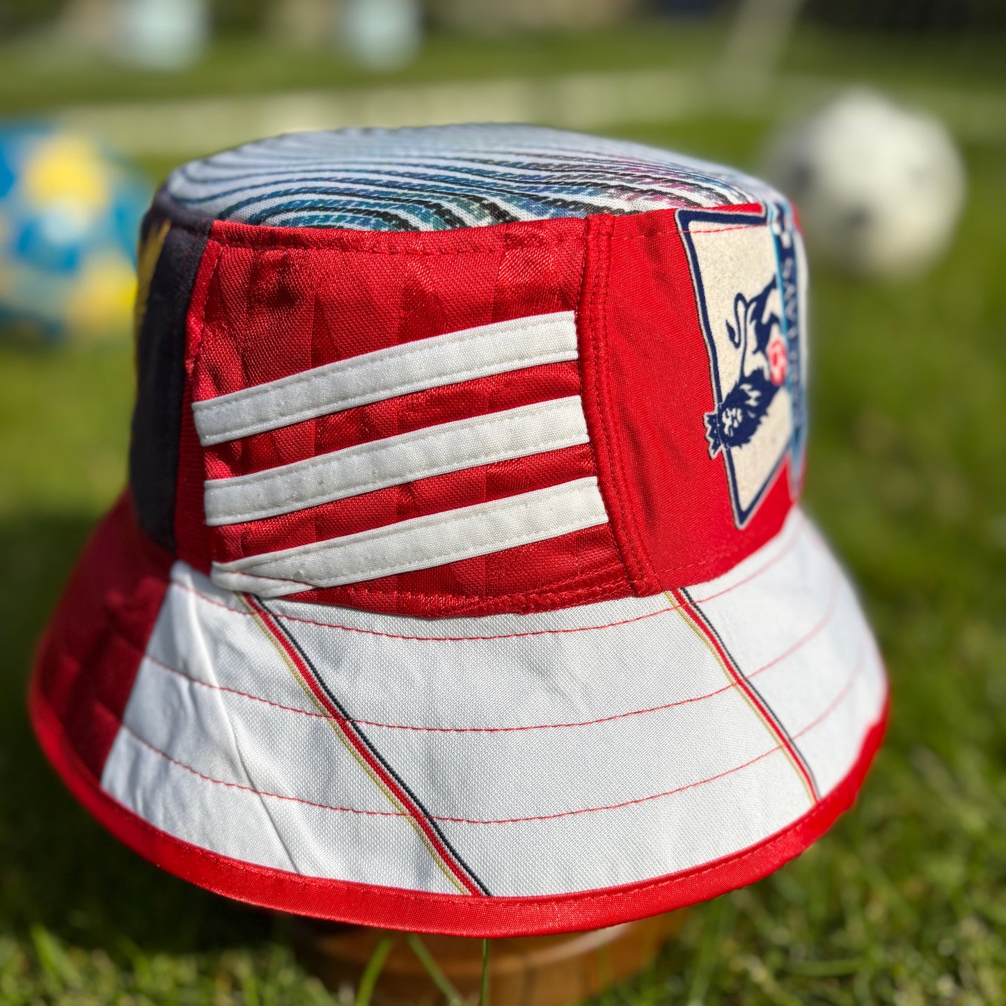 Liverpool bucket hat (adult 62-63 cm) - handmade from original shirts