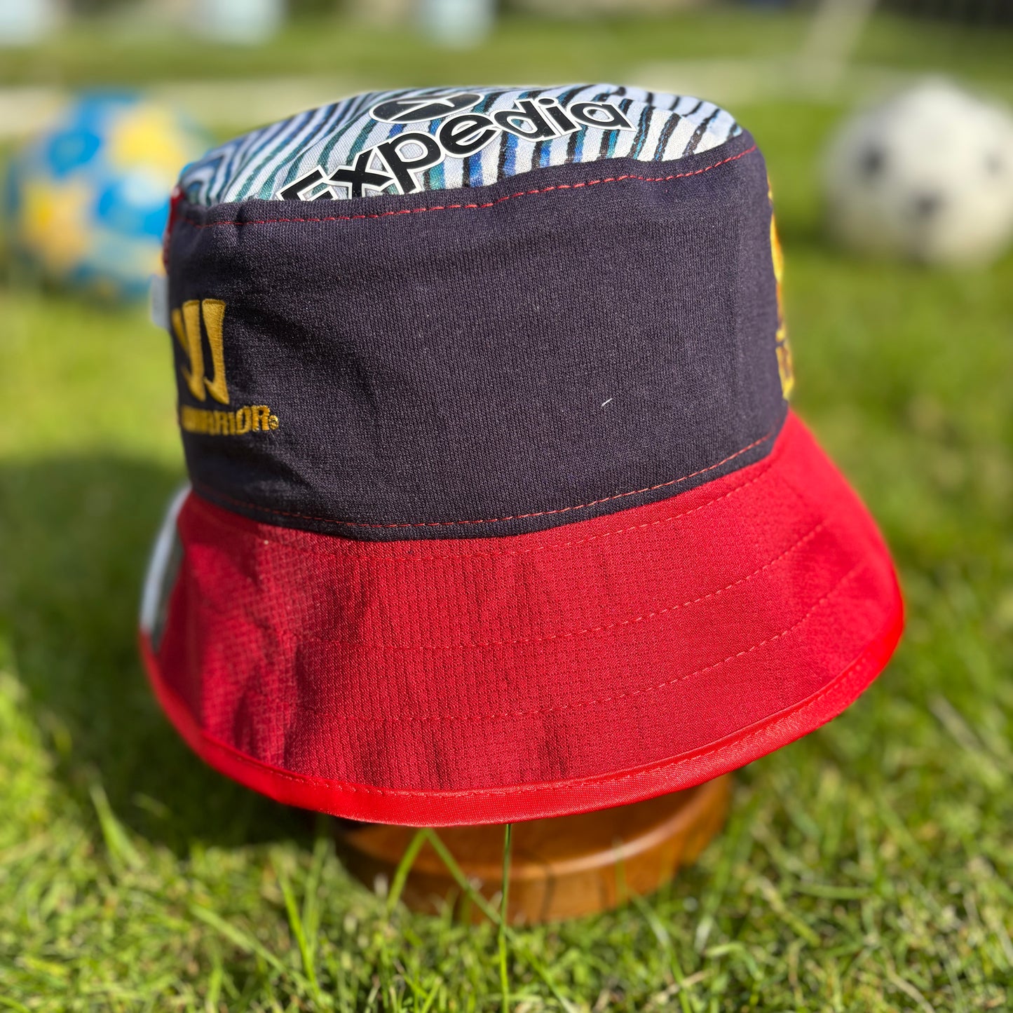 Liverpool bucket hat (adult 62-63 cm) - handmade from original shirts
