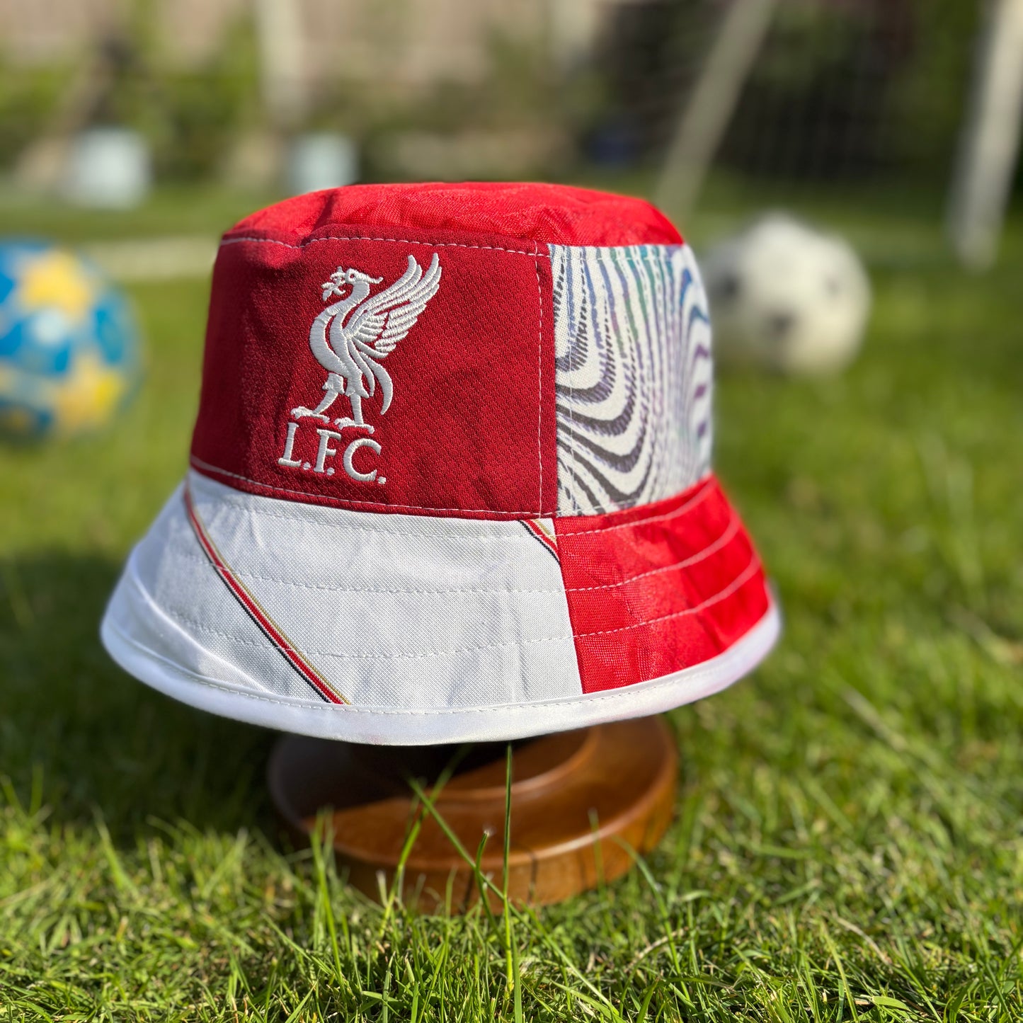 Liverpool bucket hat (adult 62-63 cm) - handmade from original shirts