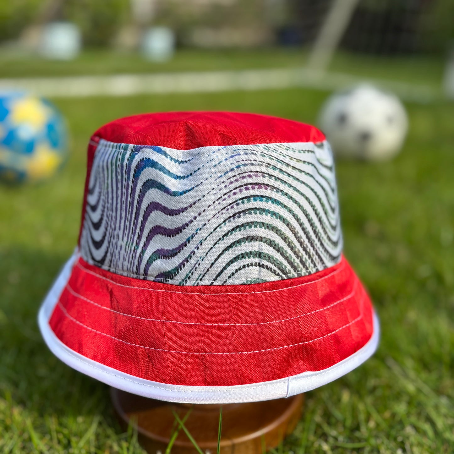 Liverpool bucket hat (adult 62-63 cm) - handmade from original shirts