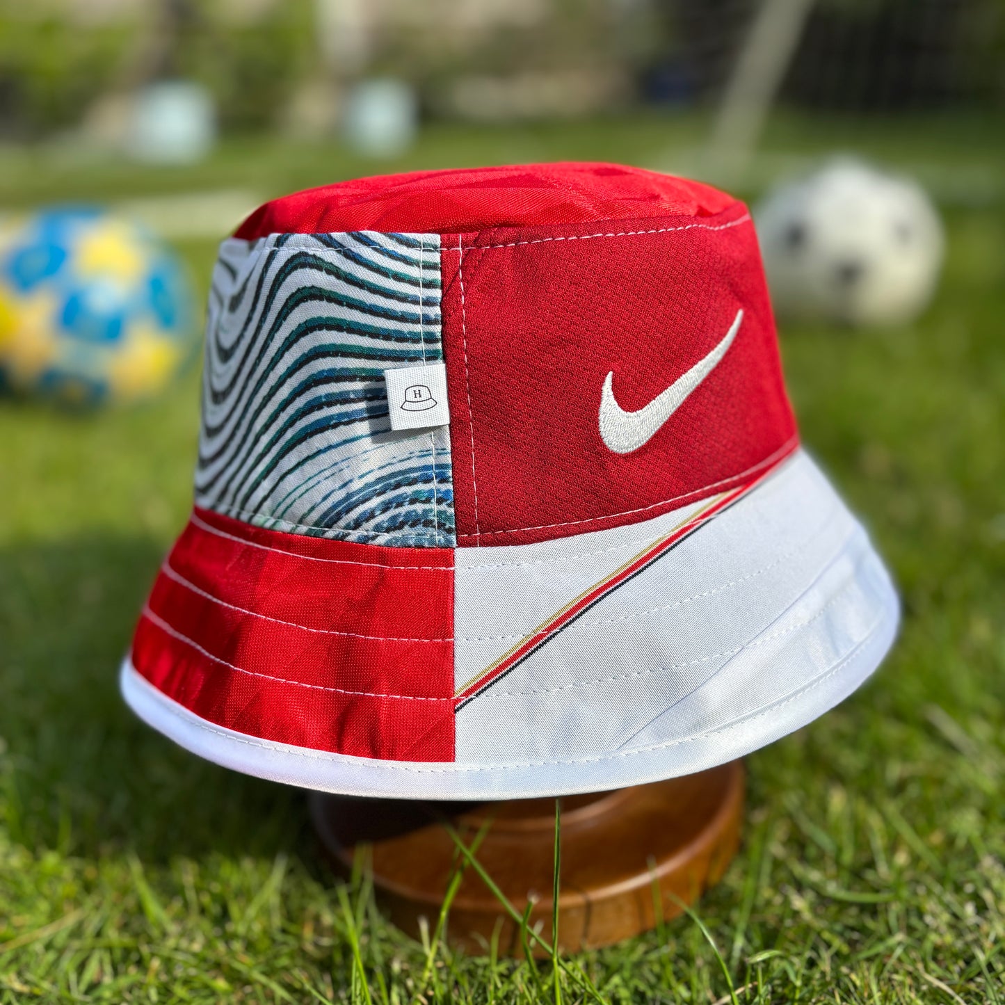 Liverpool bucket hat (adult 62-63 cm) - handmade from original shirts