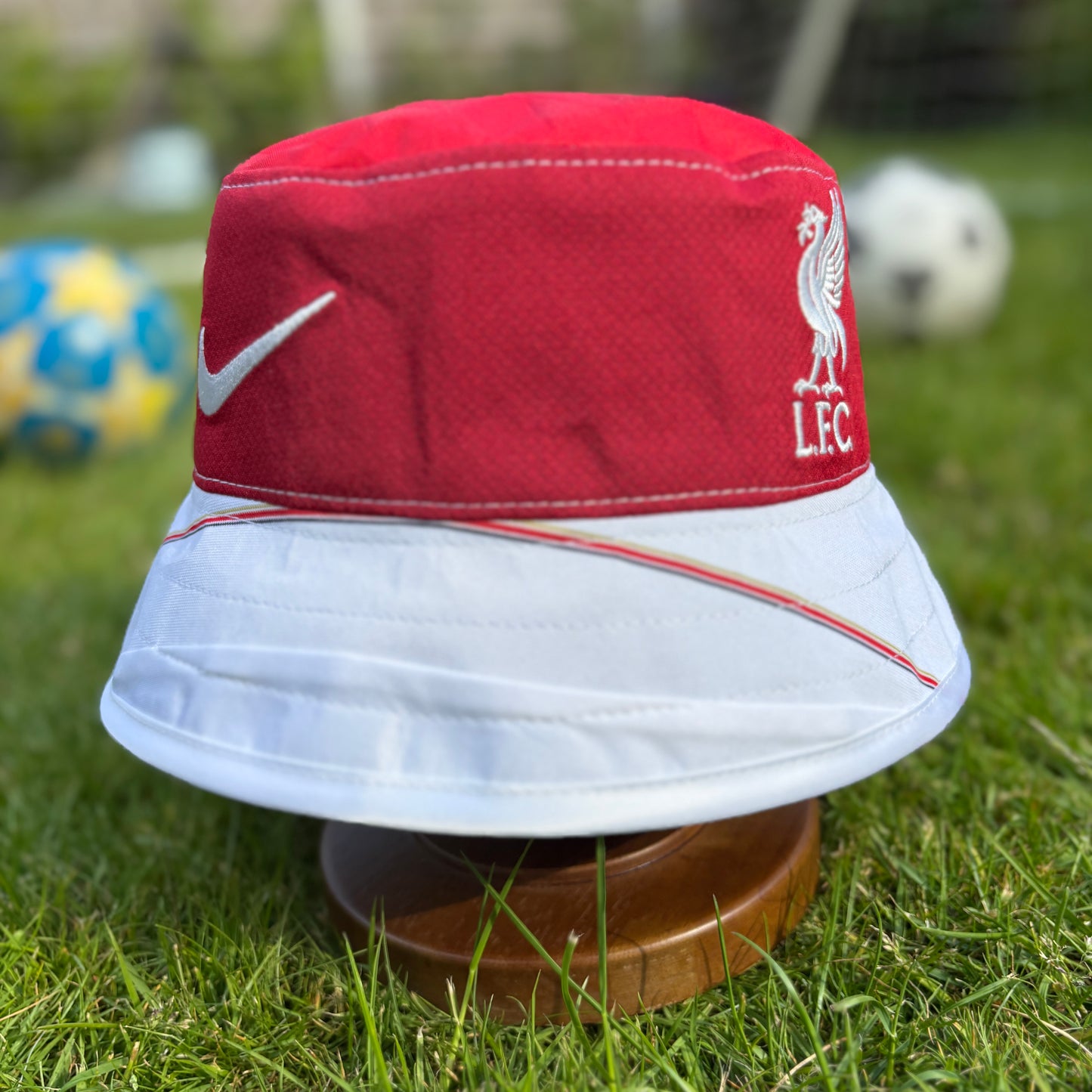 Liverpool bucket hat (adult 62-63 cm) - handmade from original shirts