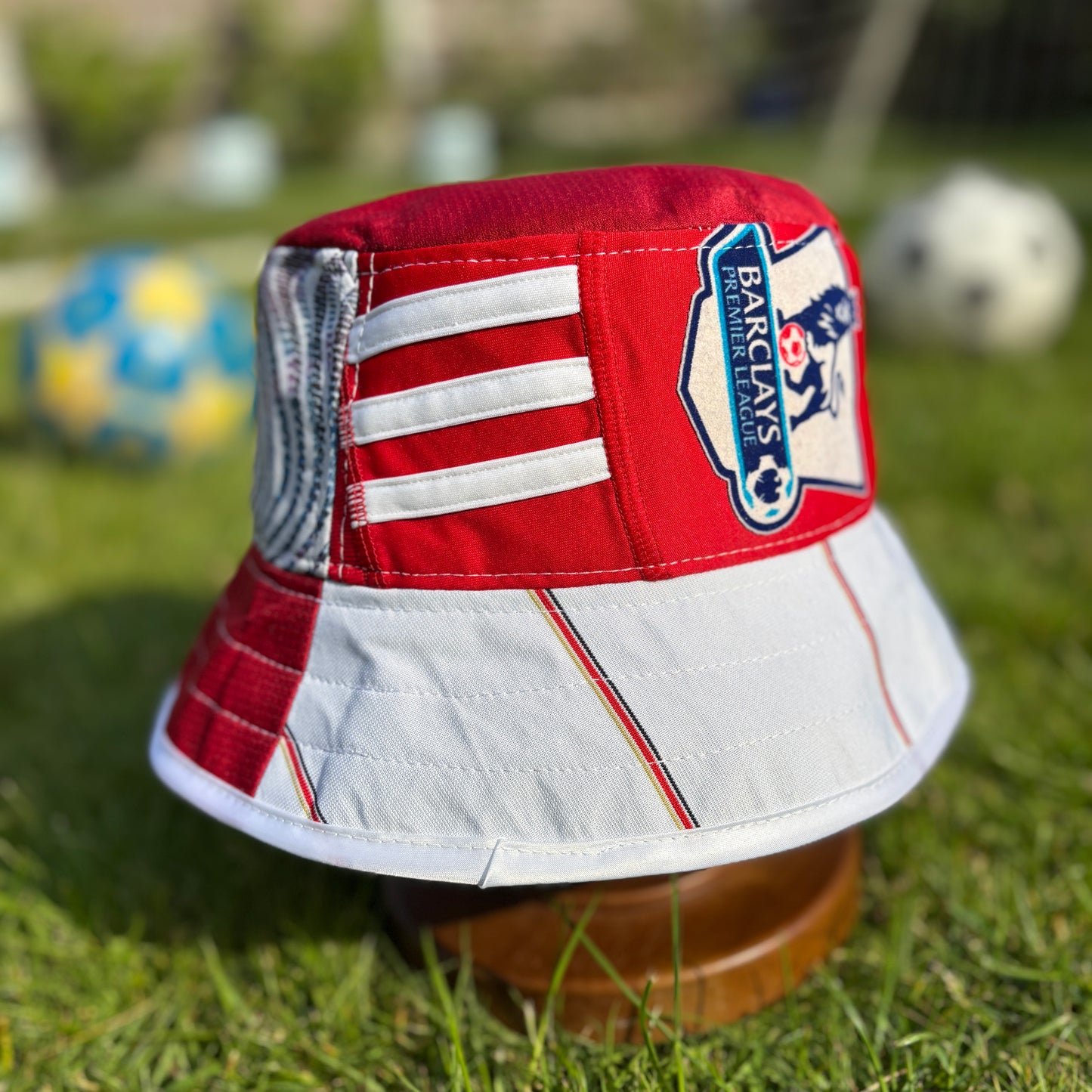 Liverpool bucket hat (adult 62-63 cm) - handmade from original shirts