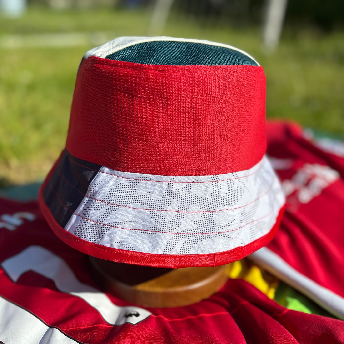 Liverpool bucket hat (adult 62-63 cm) - handmade from original shirts