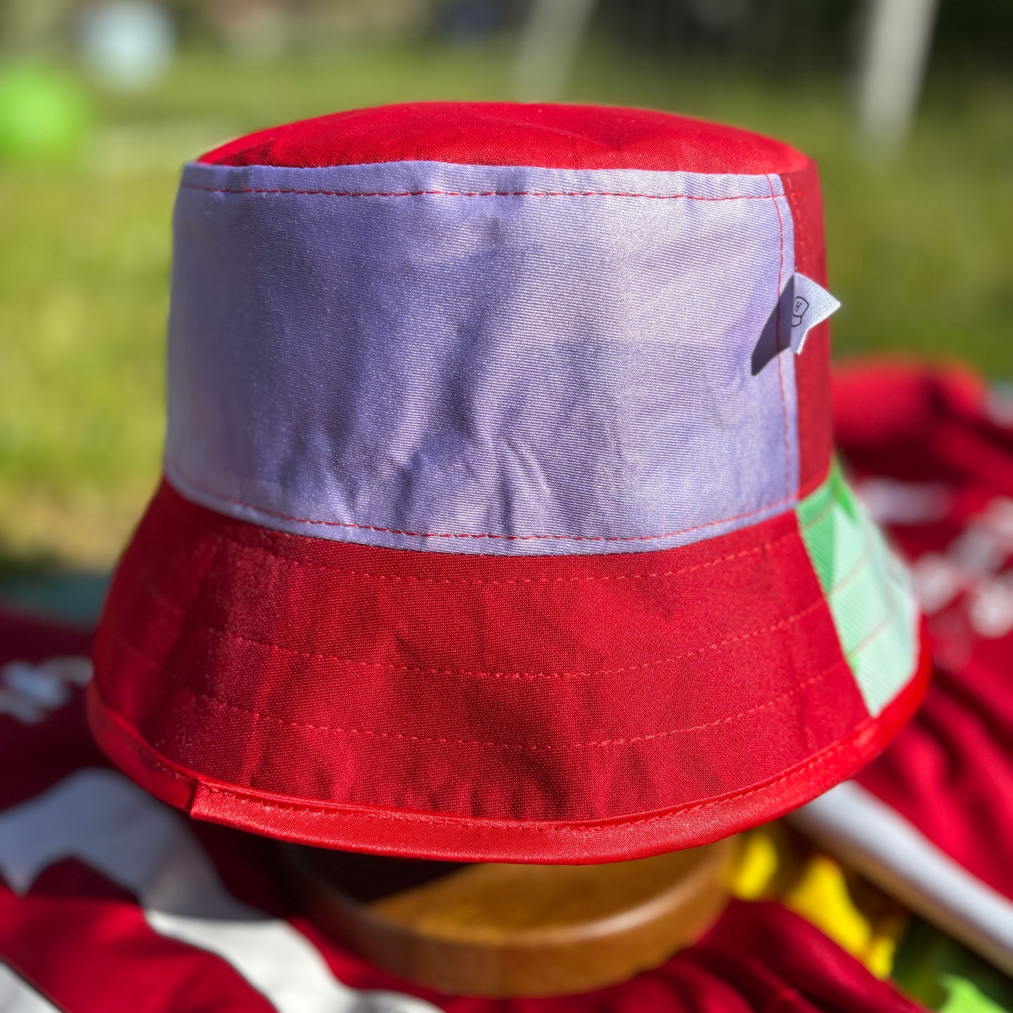 Liverpool bucket hat (adult 62-63 cm) - handmade from original shirts