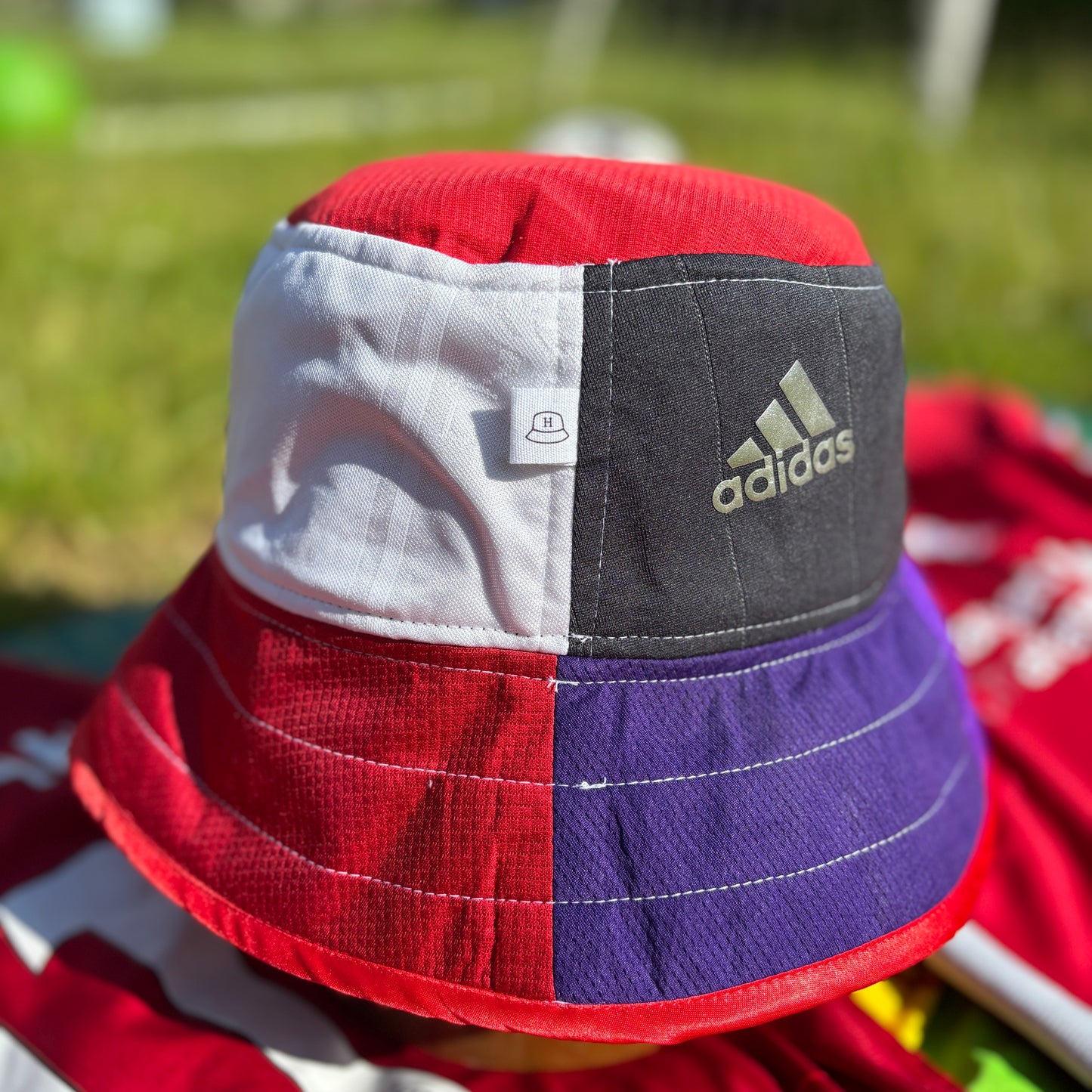 Liverpool bucket hat (adult 63-64 cm) - handmade from original shirts