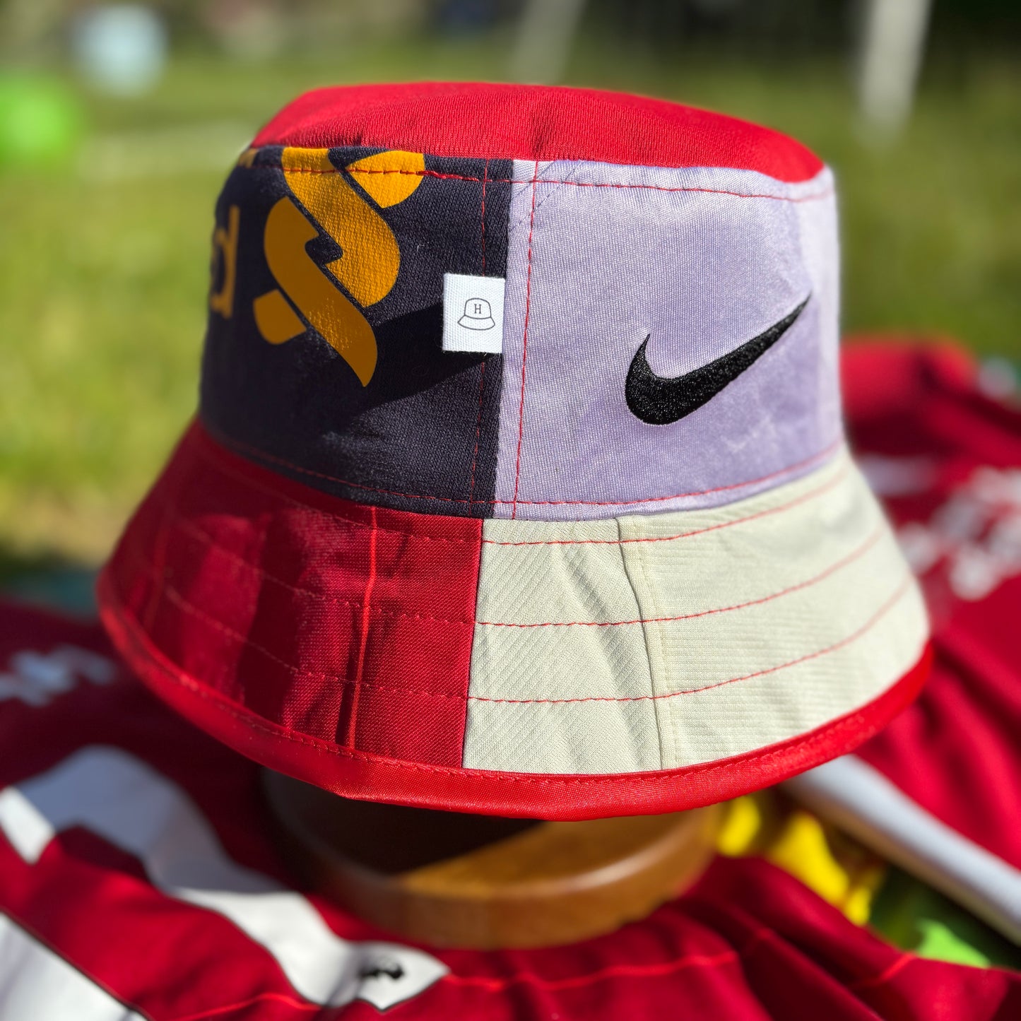 Liverpool bucket hat (adult 62-63 cm) - handmade from original shirts