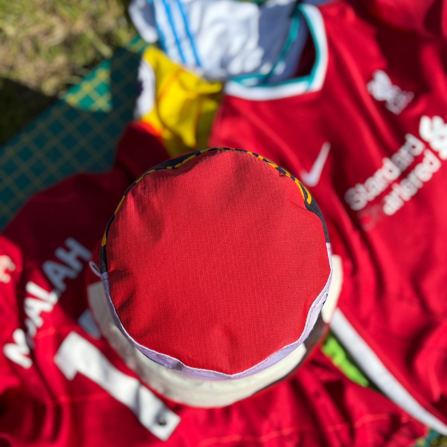 Liverpool bucket hat (adult 62-63 cm) - handmade from original shirts
