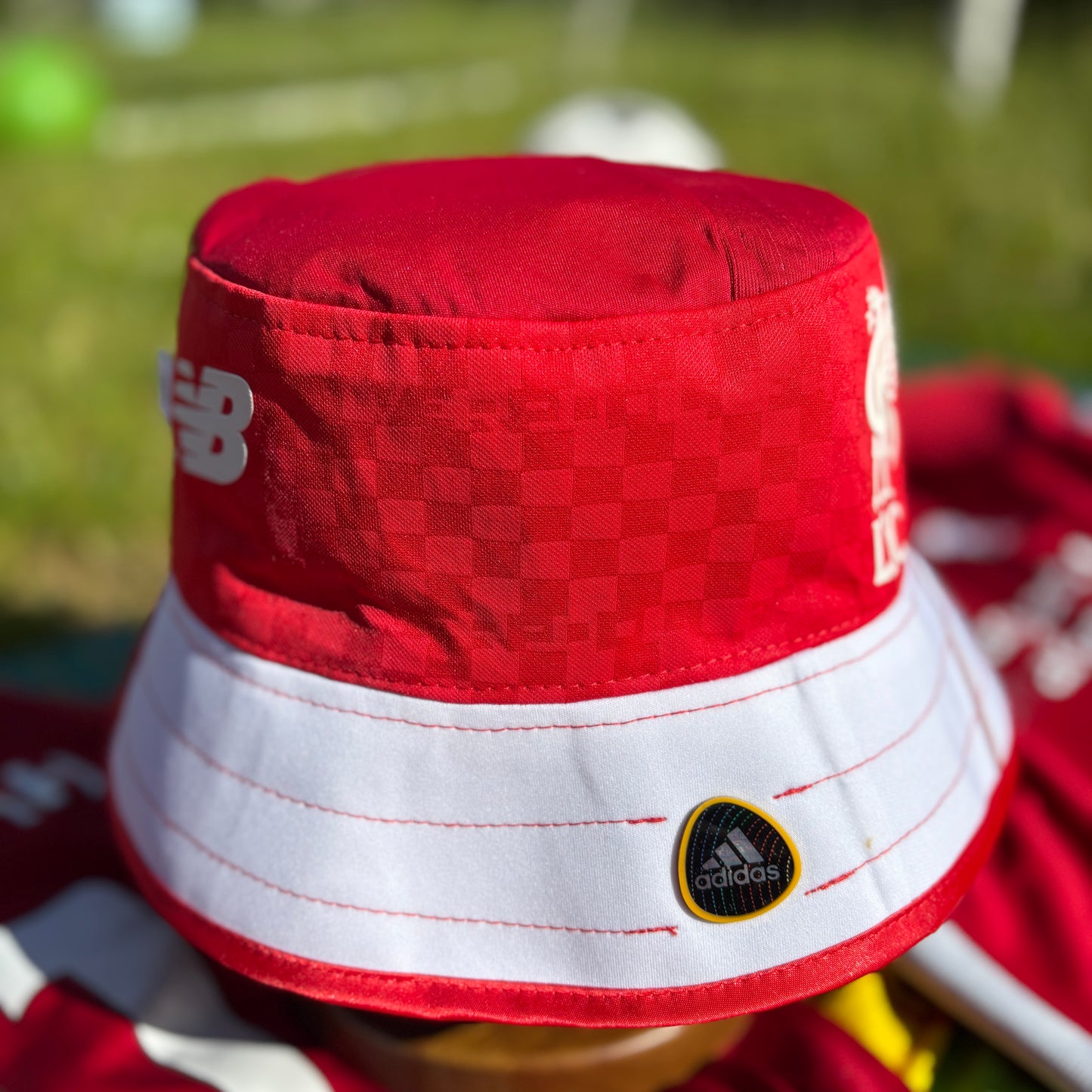 Liverpool bucket hat (adult 62-63 cm) - handmade from original shirts