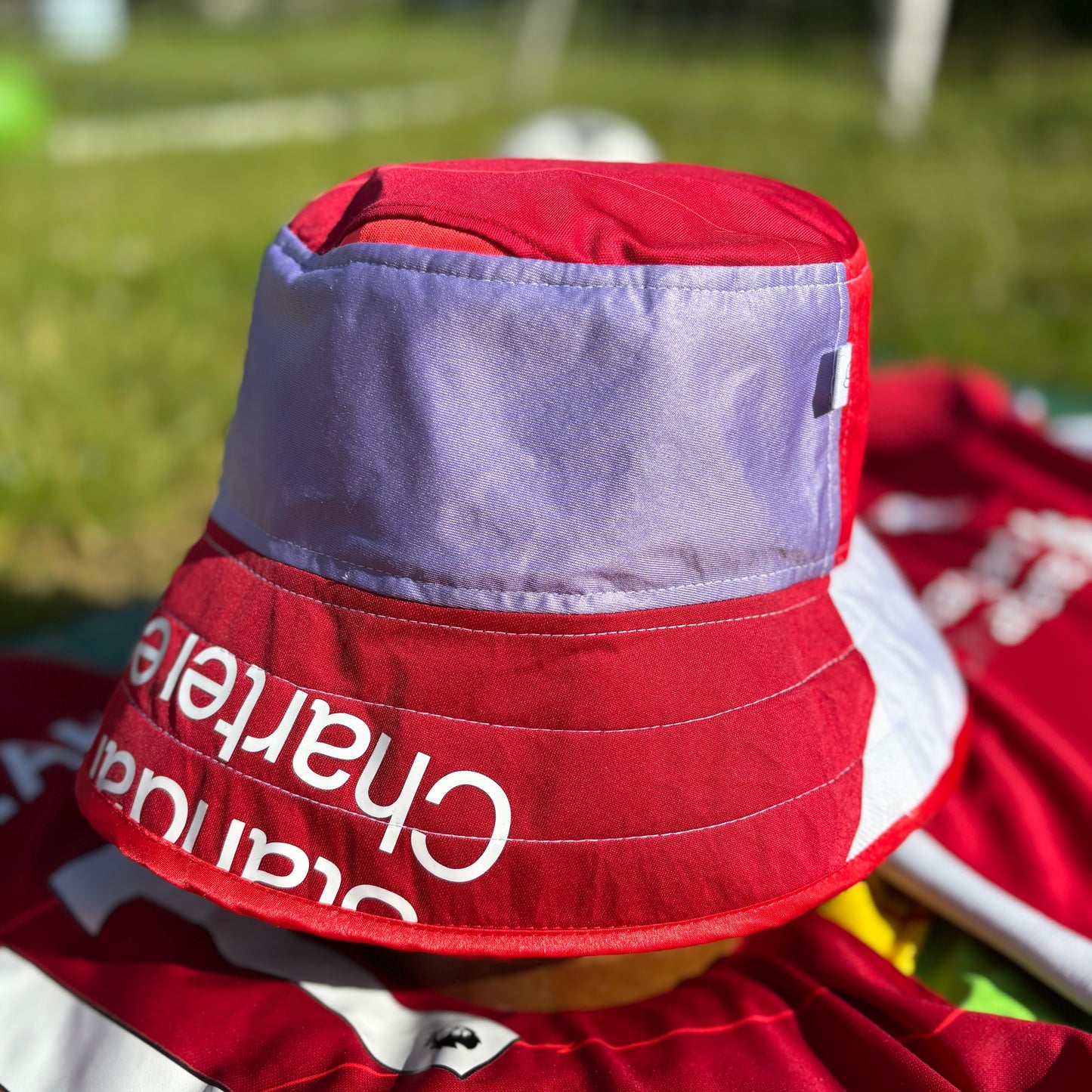 Liverpool bucket hat (adult 63-64 cm) - handmade from original shirts