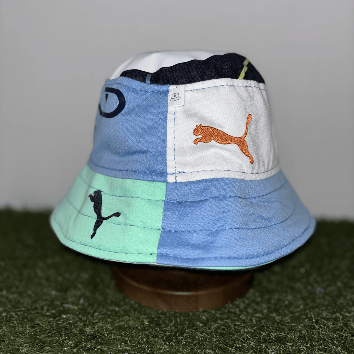 Manchester City bucket hat (adult) - handmade from original shirts