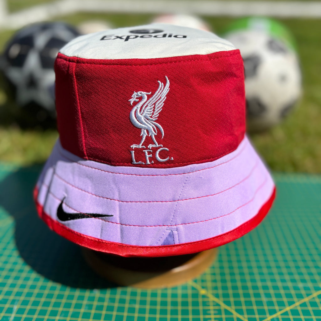 Liverpool bucket hat (adult 62-63 cm) - handmade from original shirts