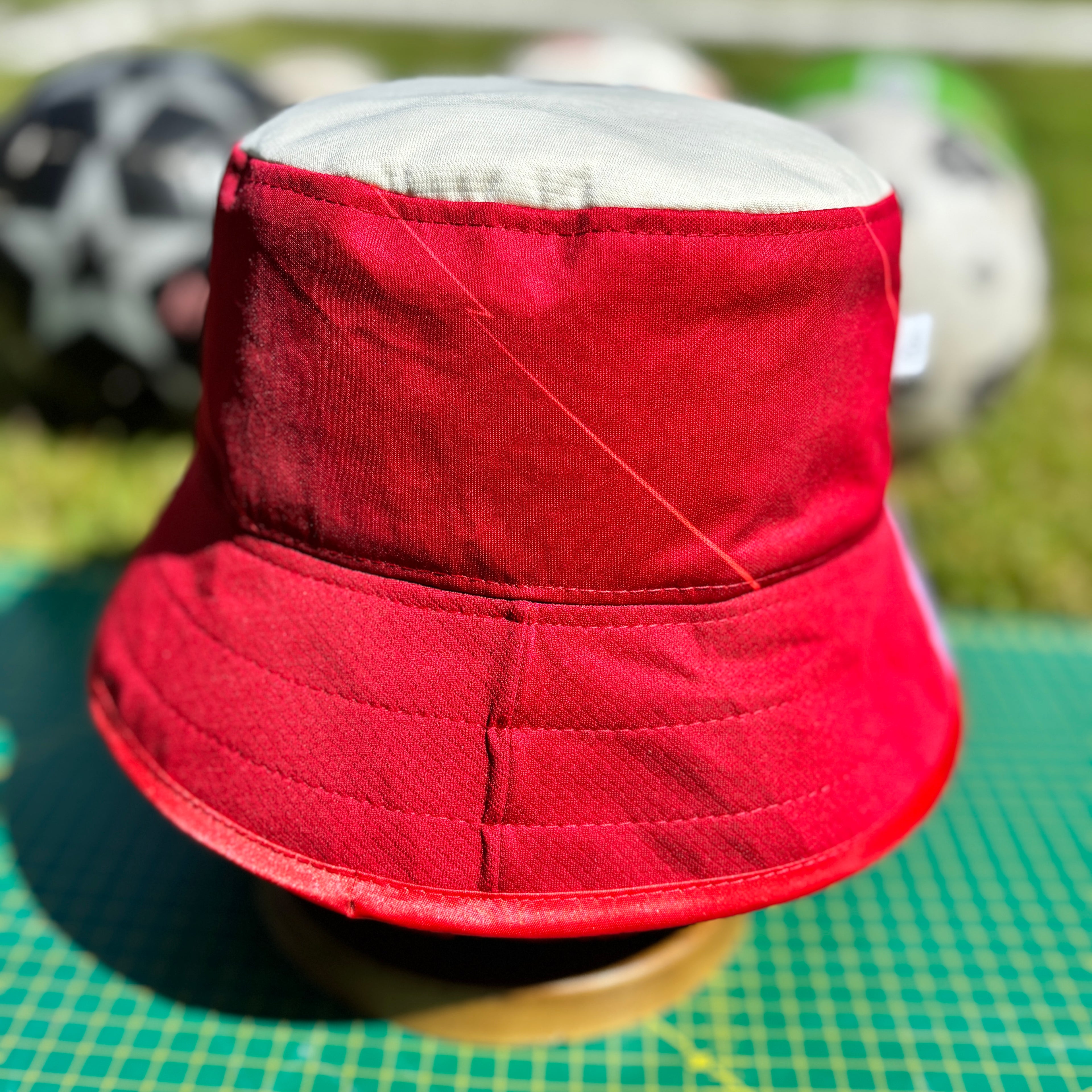 Liverpool bucket hat (adult 62-63 cm) - handmade from original shirts