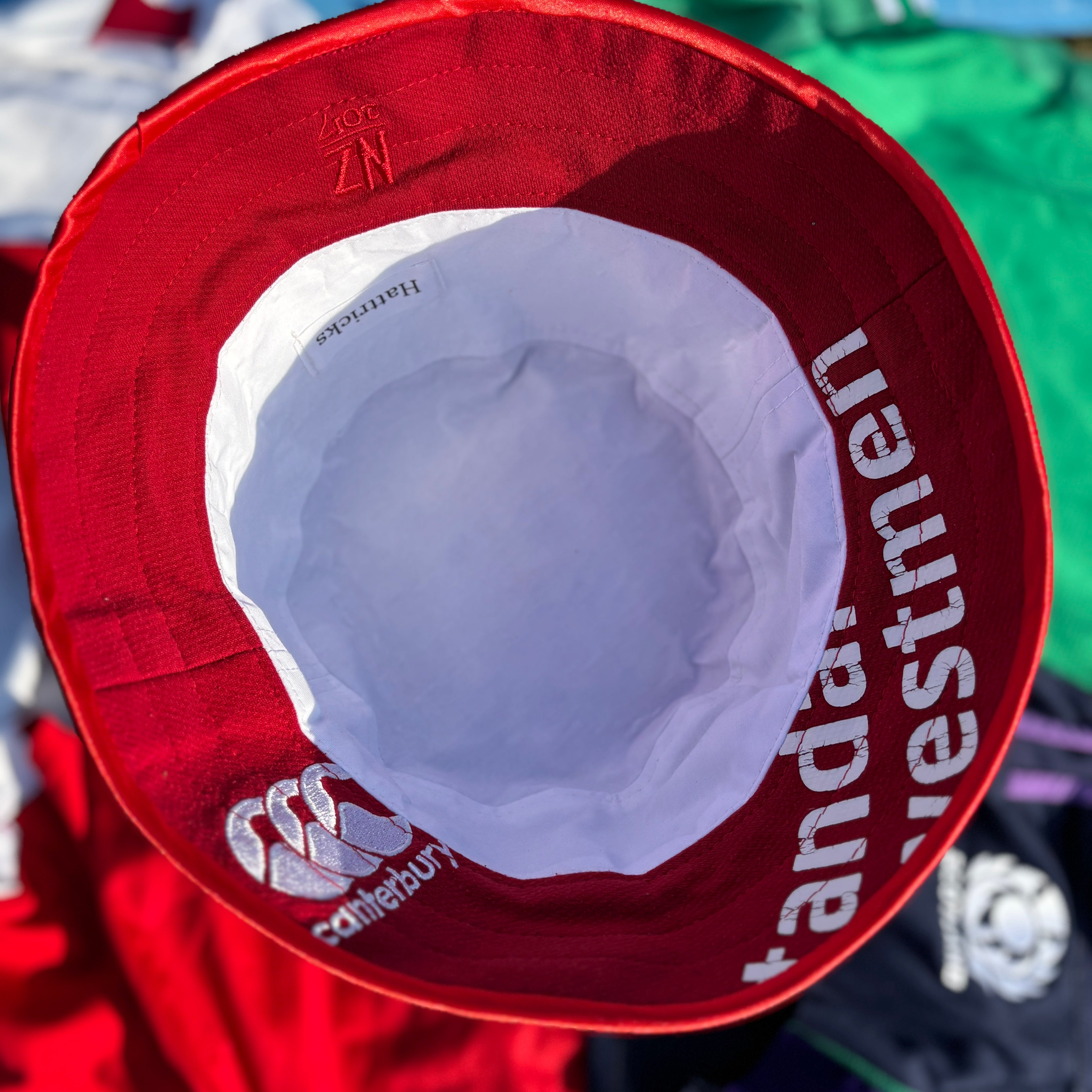 Britsh & Irish Lions bucket hat (adult 62-63cm) - handmade from original jerseys