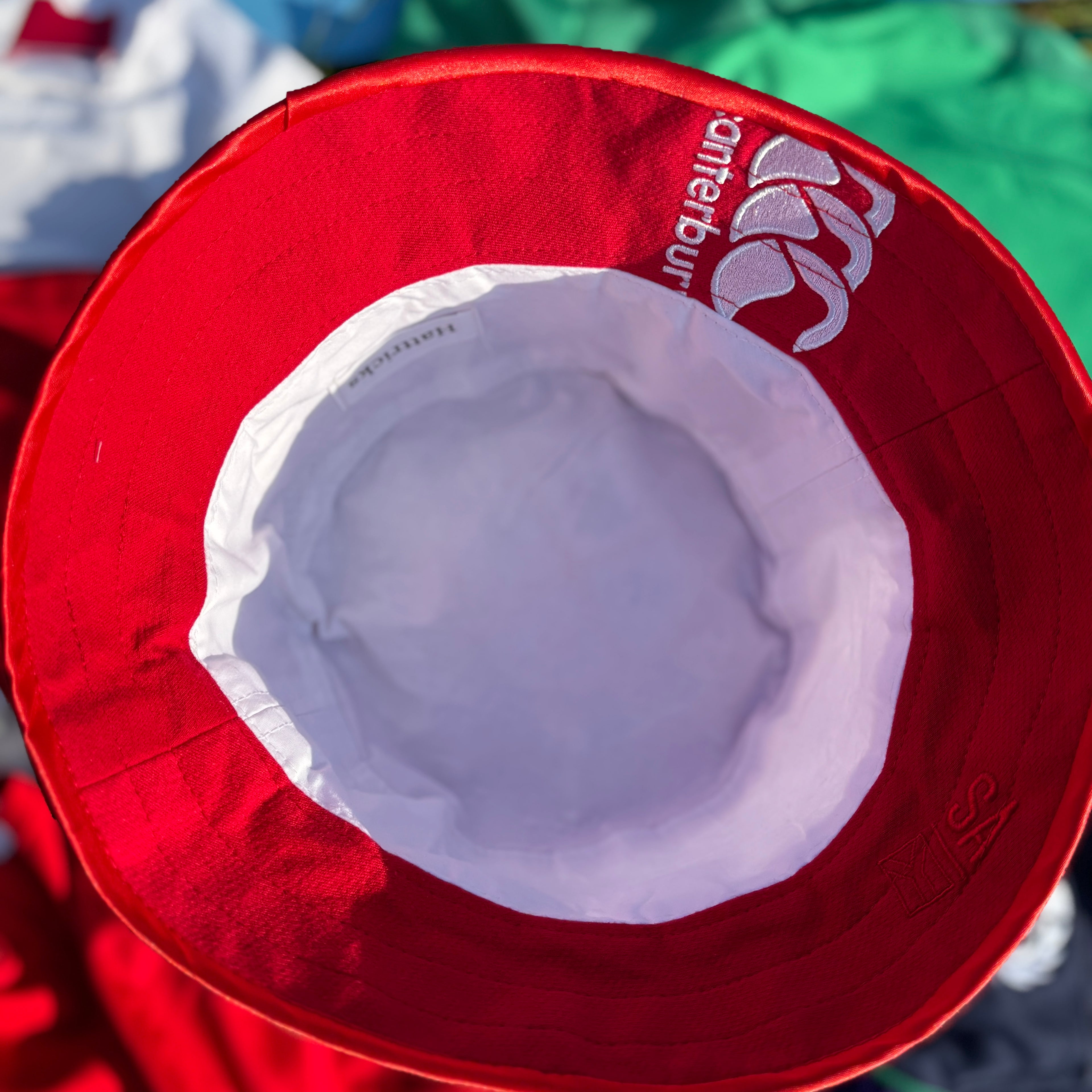 Britsh & Irish Lions bucket hat (adult 62-63cm) - handmade from original jerseys