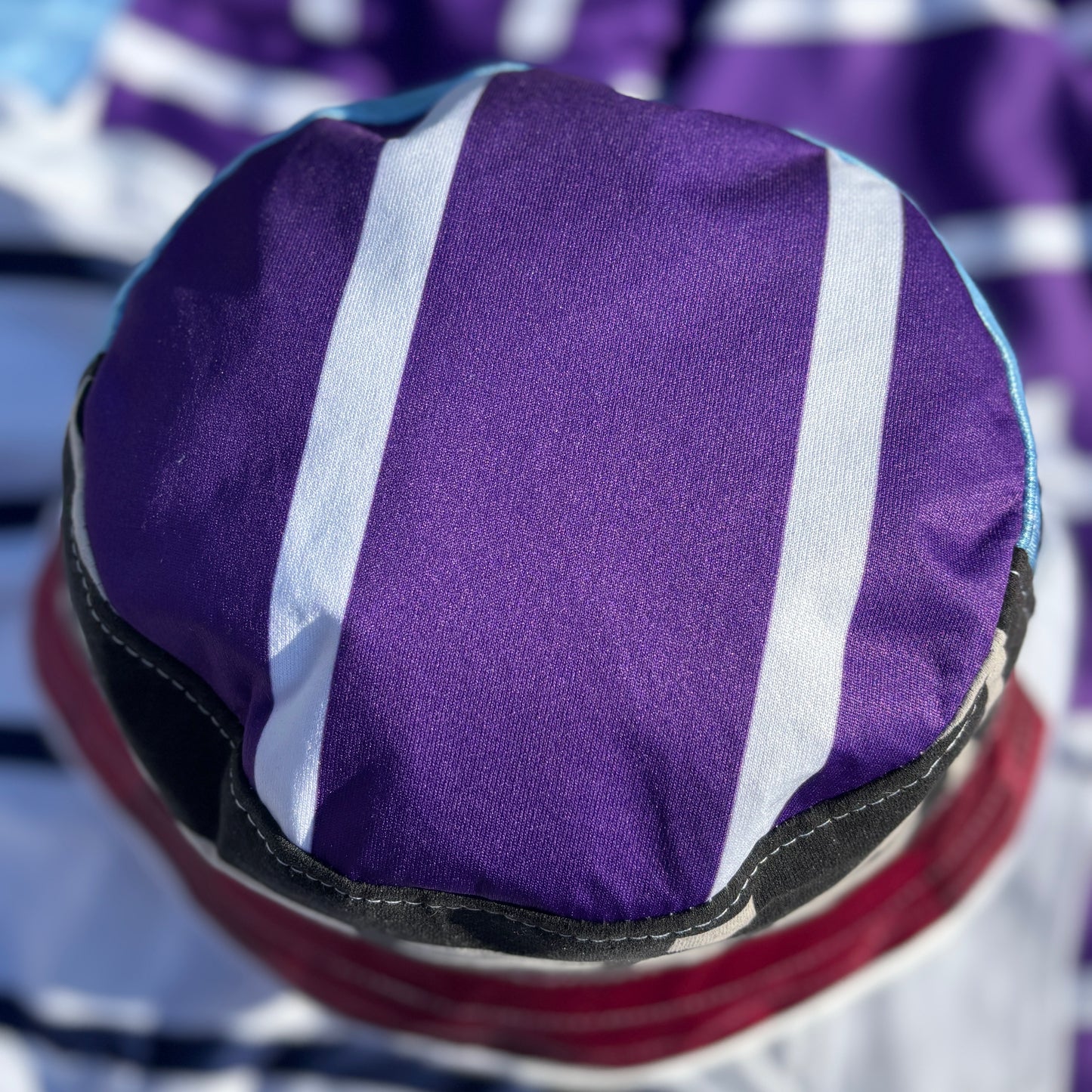 Oasis x Manchester City bucket hat (adult 62-63cm) - handmade from original shirts