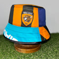 Hull City bucket hat (adult 62-63 cm) - handmade from replica shirts