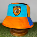 Hull City bucket hat (adult 62-63 cm) - handmade from replica shirts