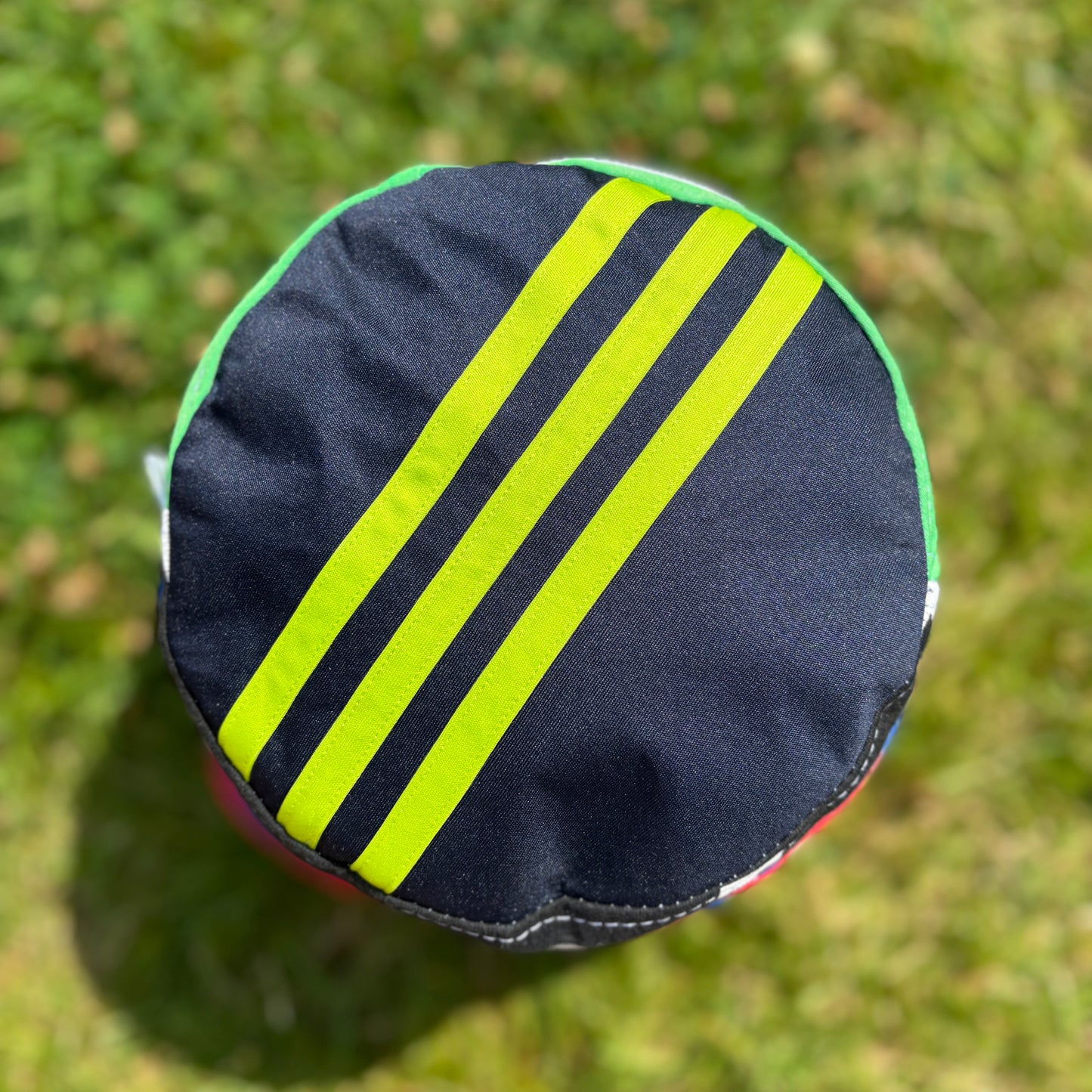 Oasis x Adidas bucket hat (adult 62-63cm) - handmade from original shirts