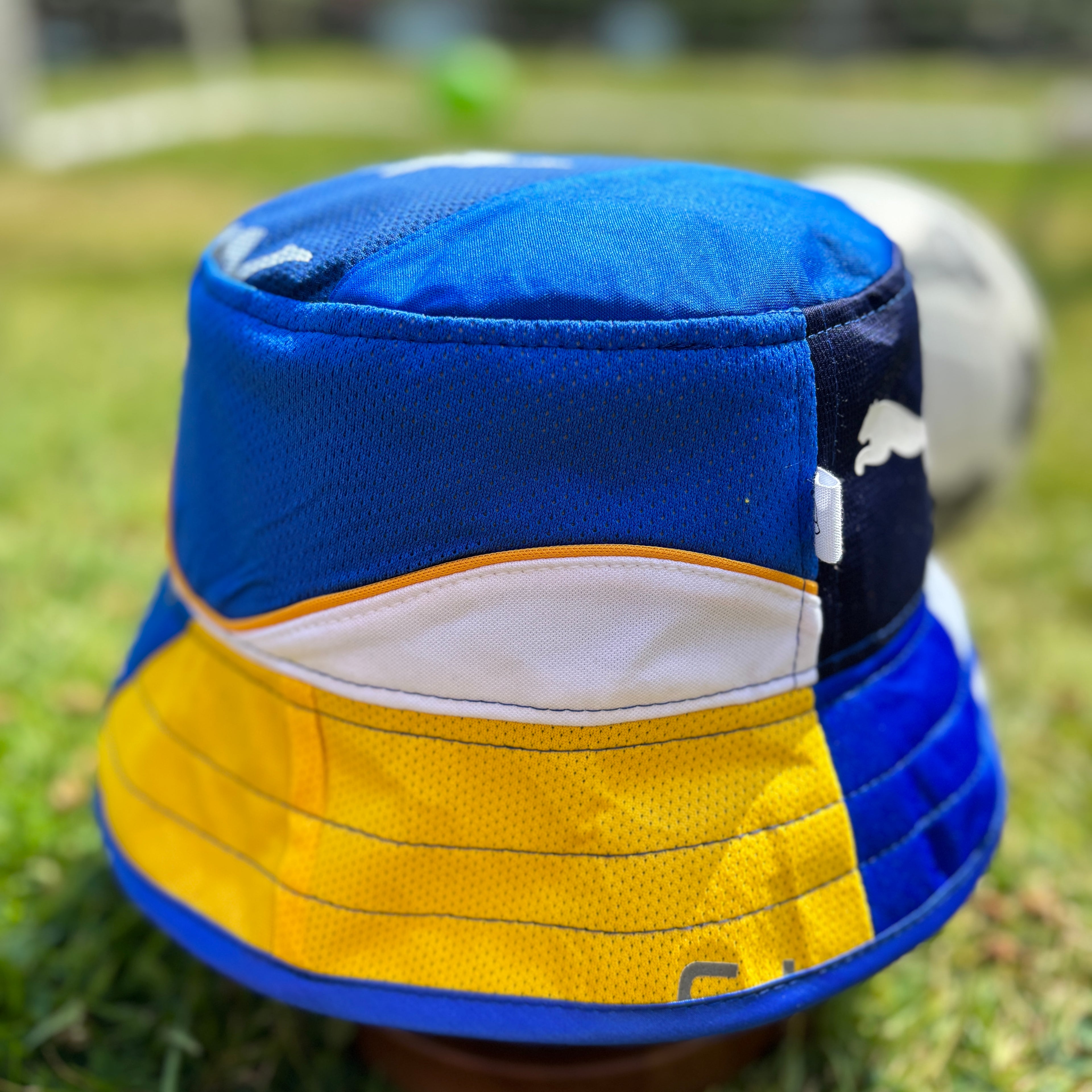 Chester FC bucket hat (adult 62-63 cm) - handmade from original shirts