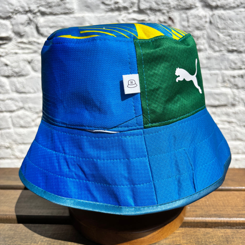 Stockport County bucket hat (adult 62-63 cm) - handmade from original shirts